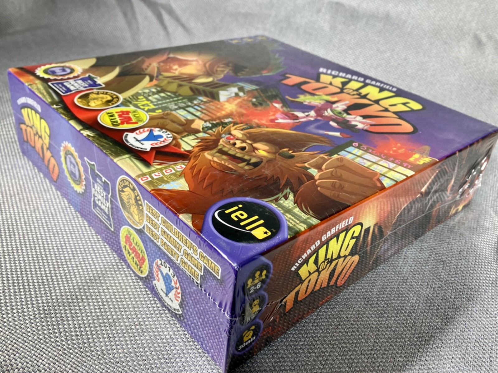 IELLO King of Tokyo Edition Board Game Richard Garfield – New, Factory Sealed