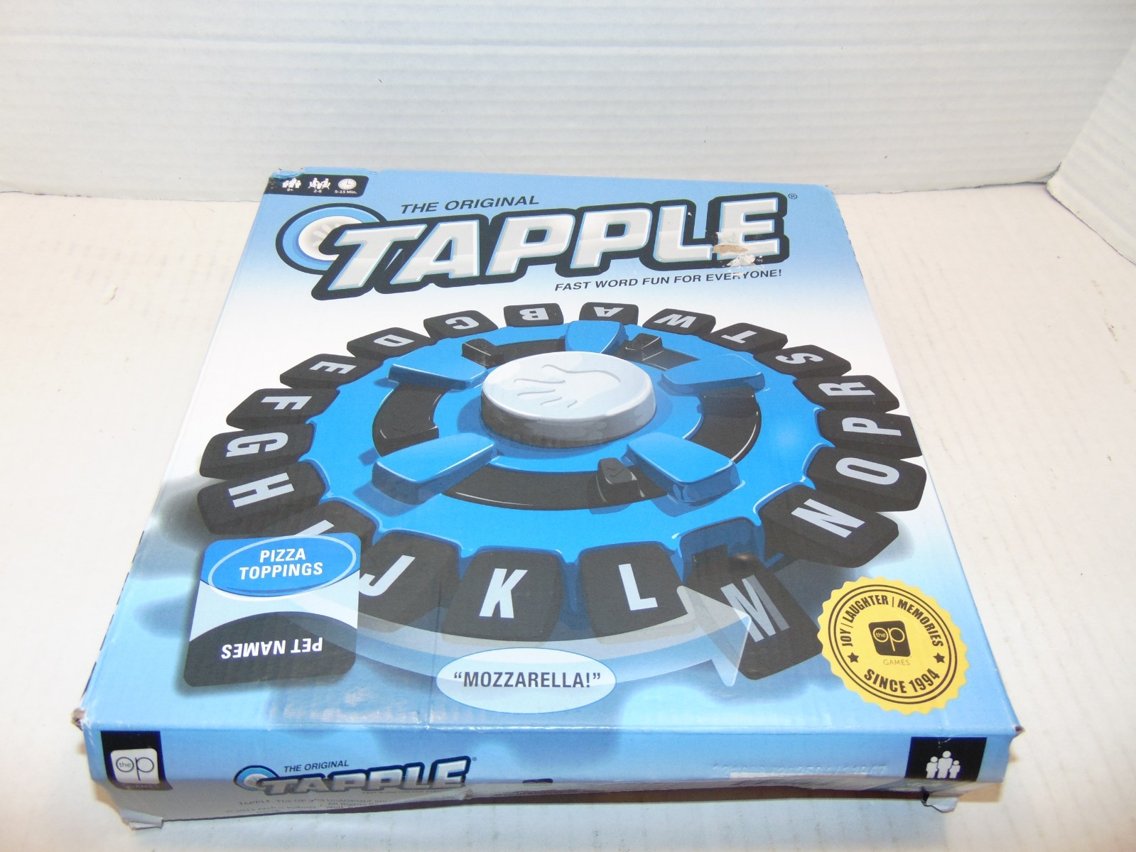 USAopoly Tapple Fast Word Game Includes 144 Categories 2+ Players Ages 8+