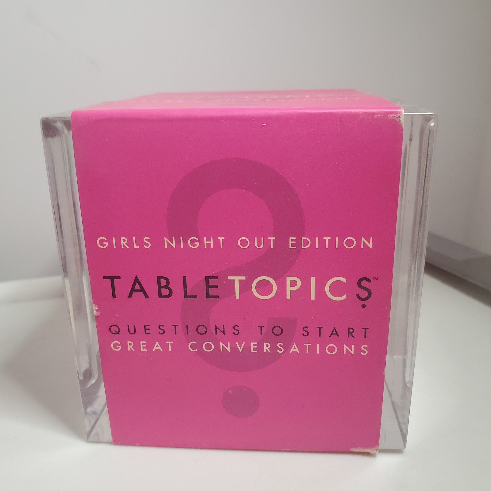 LOT of 2 TABLE TOPICS Questions – Girls Night Out (2004) & Right Or Wrong (2008)
