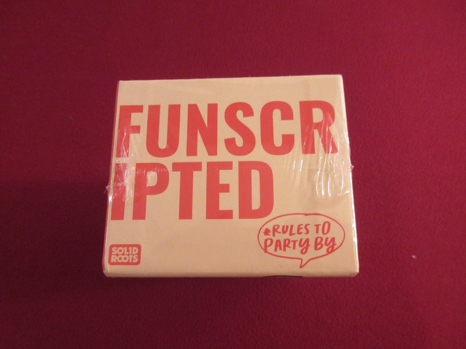 Spin Master Games SolidRoots Funscripted The Hilarious Dinner Party Game