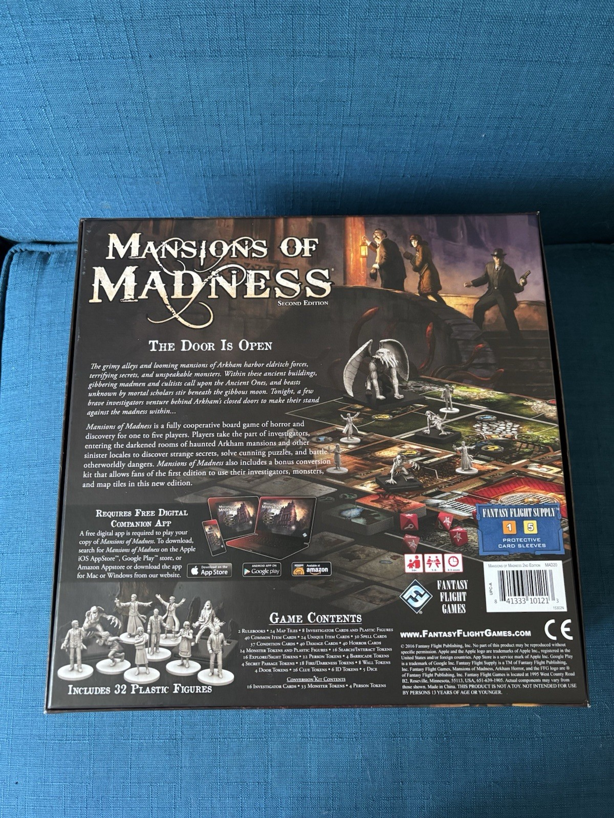 Mansions of Madness 2nd Edition Cooperative Board Game Fantasy Flight Games