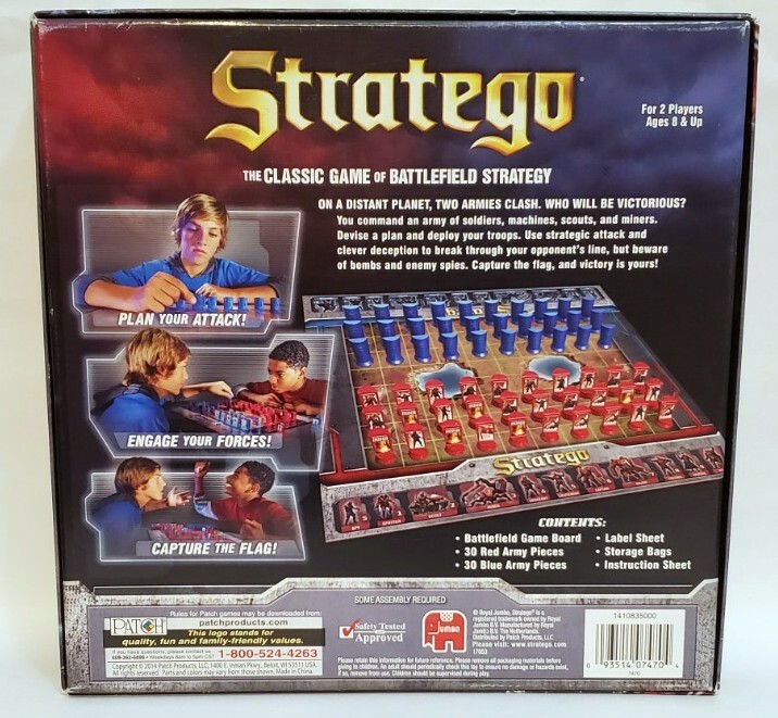 Stratego Battlefield Strategy Board Game 7470 by Royal Jumbo Complete Read Desc.