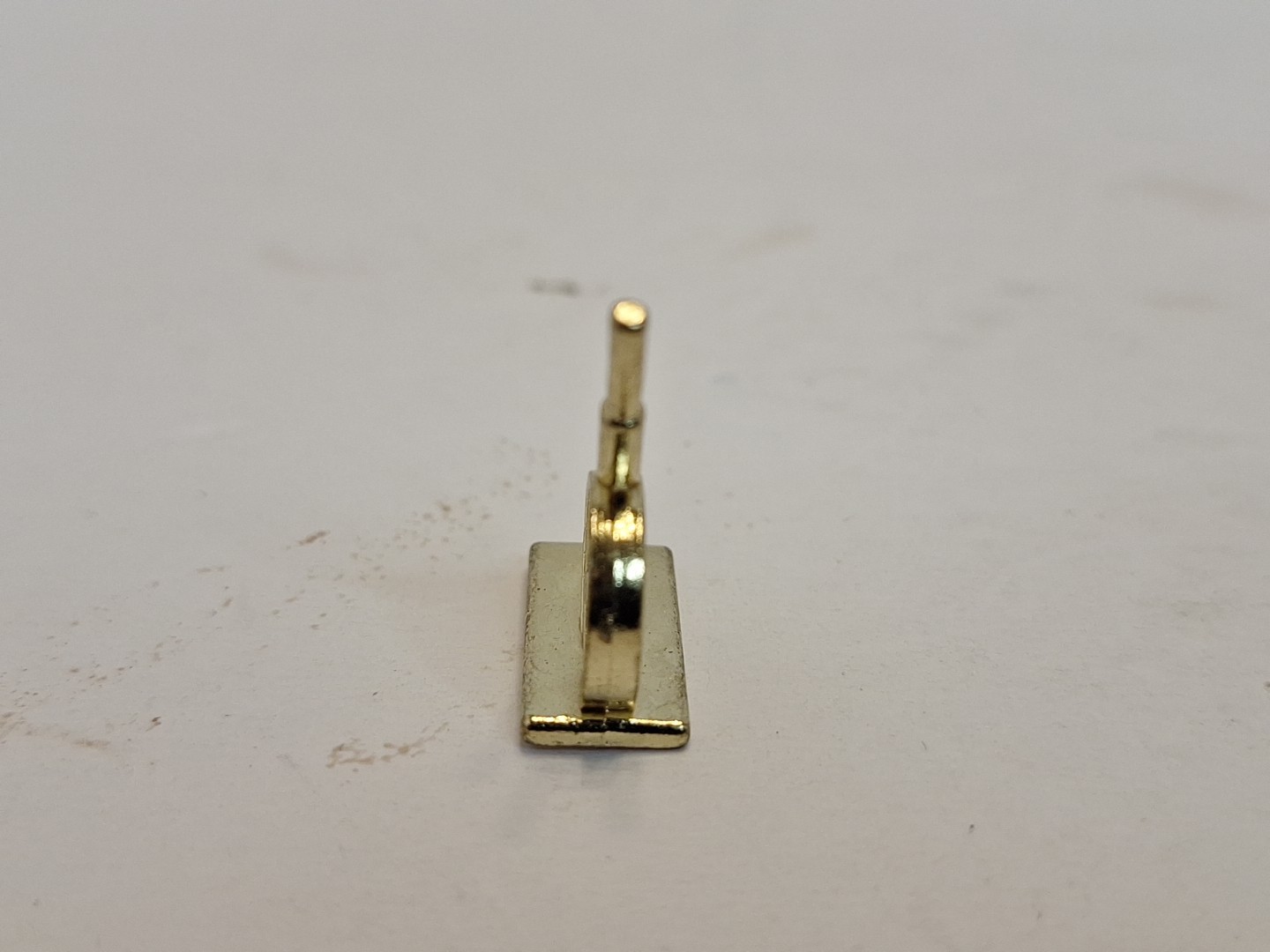 Monopoly Deluxe Anniversary 1985 Edition Gold Tone Cannon Replacement Part
