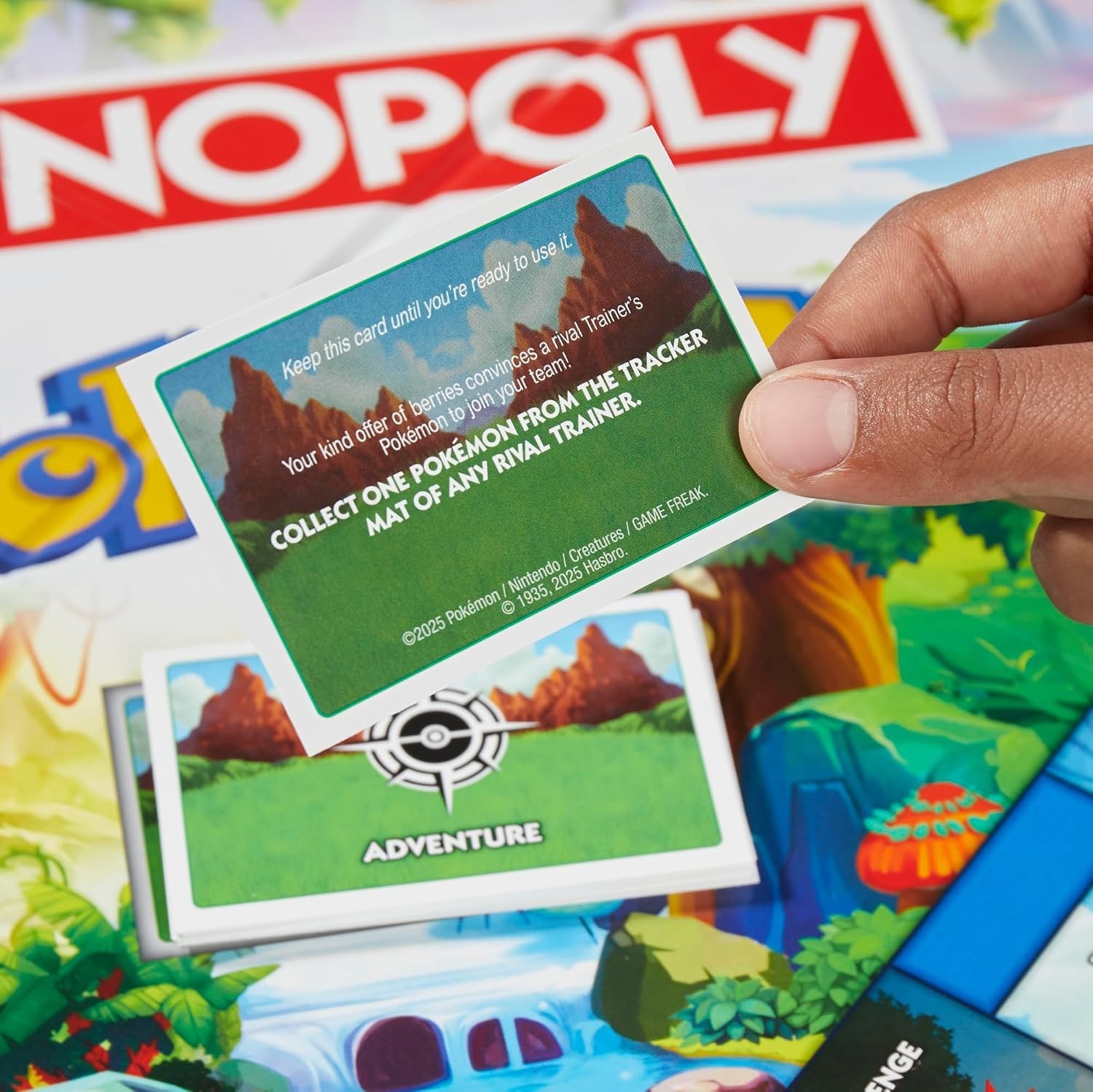 Monopoly Pokémon Edition Board Game Fun Family Games 2 to 4 Players