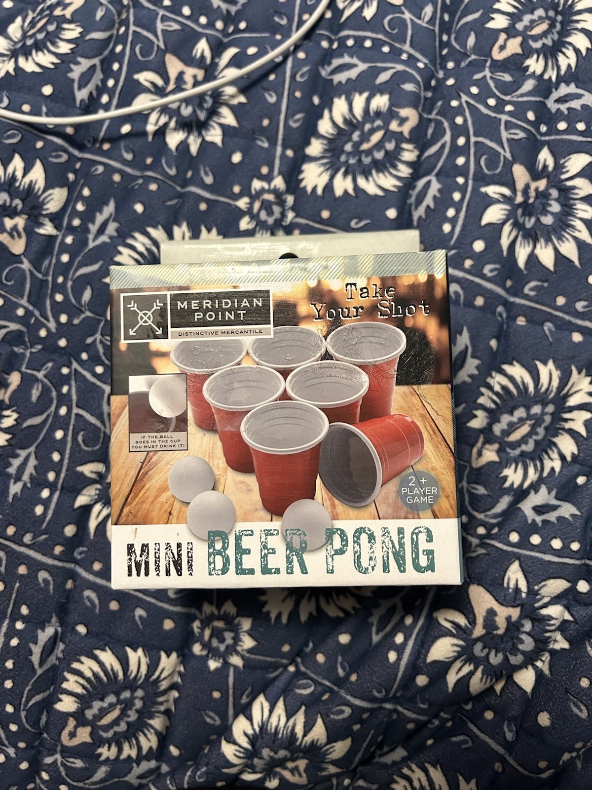 Mini Beer Pong Game