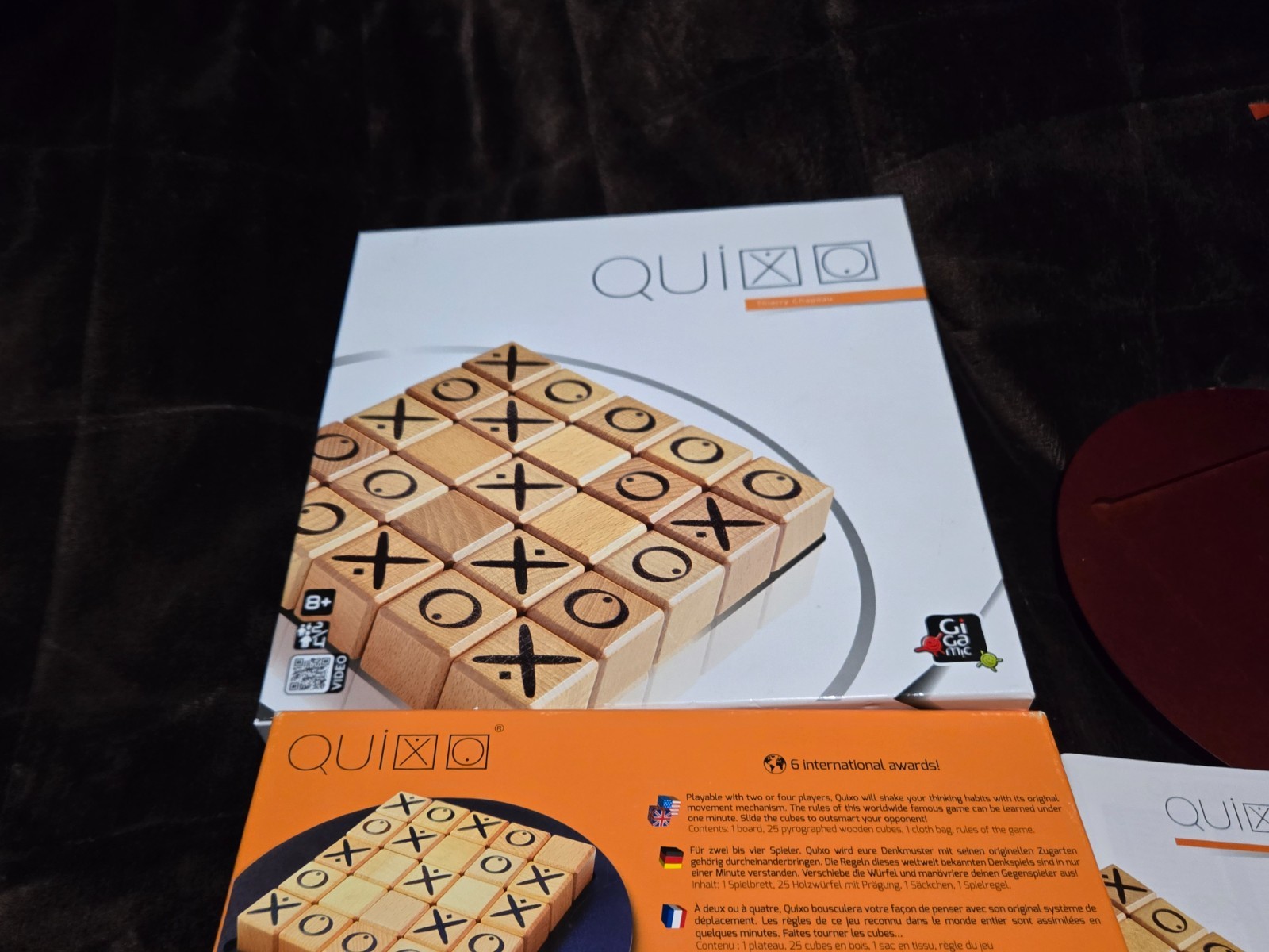 Quixo Abstract Strategy Board Game 1995 Vintage Gigamic-100% COMPLETE