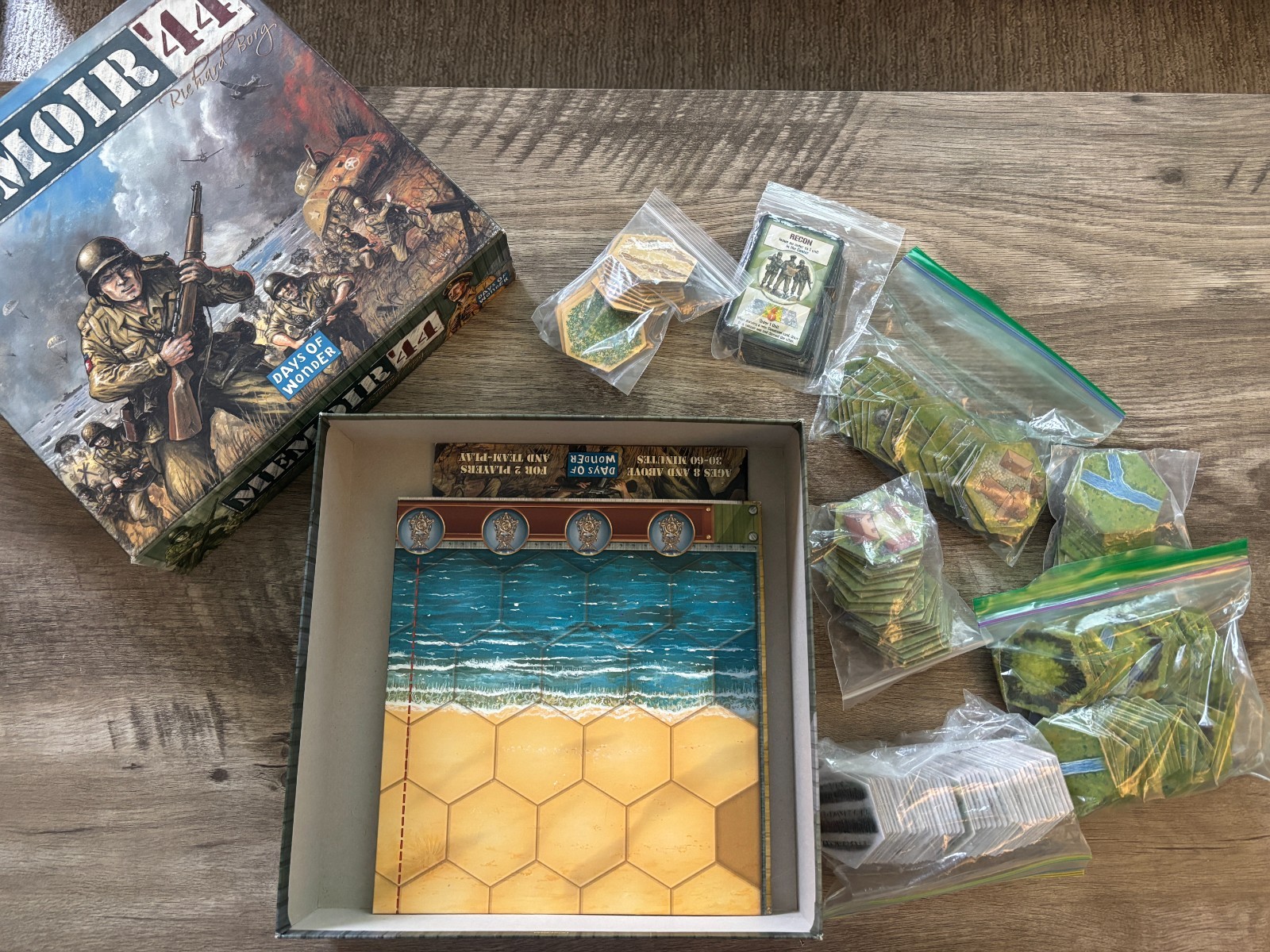 MEMOIR ’44 Board Game 2015 MULTI AWARD WINNER 3rd Edition COMPLETE