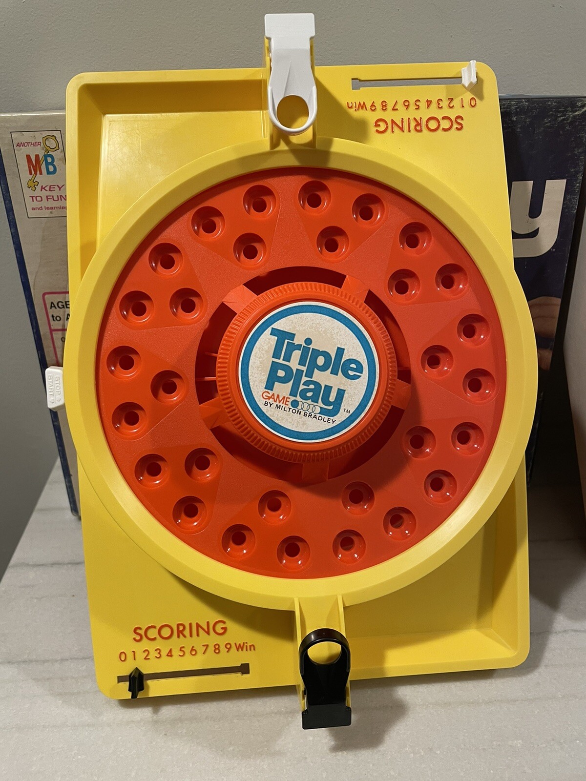 Vintage 1978 Milton Bradley 4840 Triple Play A Skill and Action Game For Ages 6+