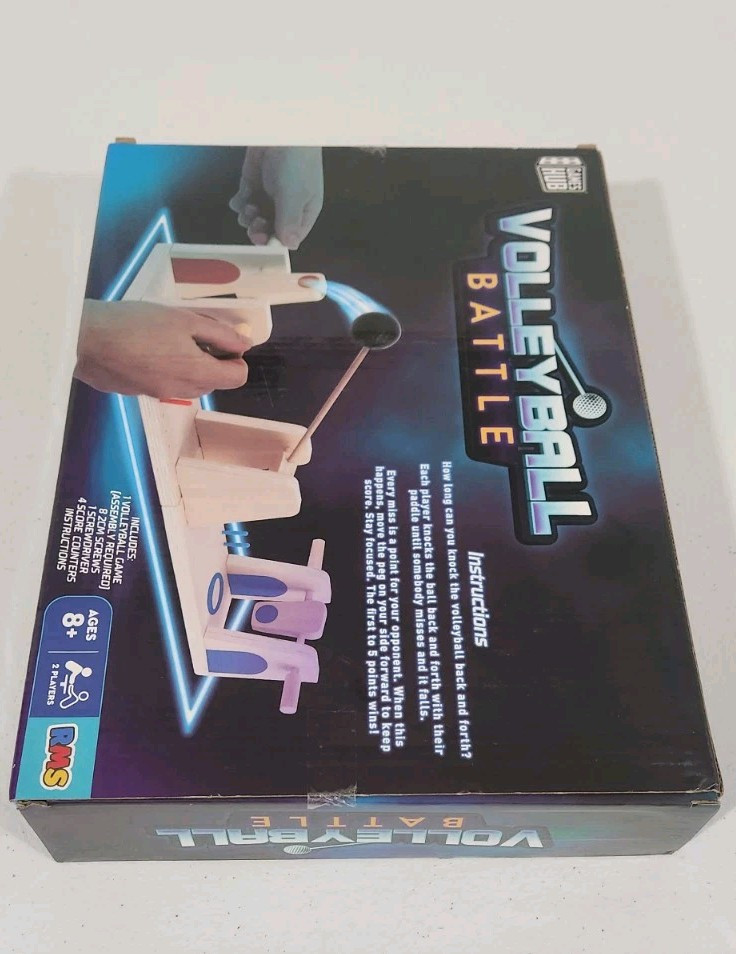 Tabletop Volleyball Battle Game, VolleyShot 2-Player, All Ages