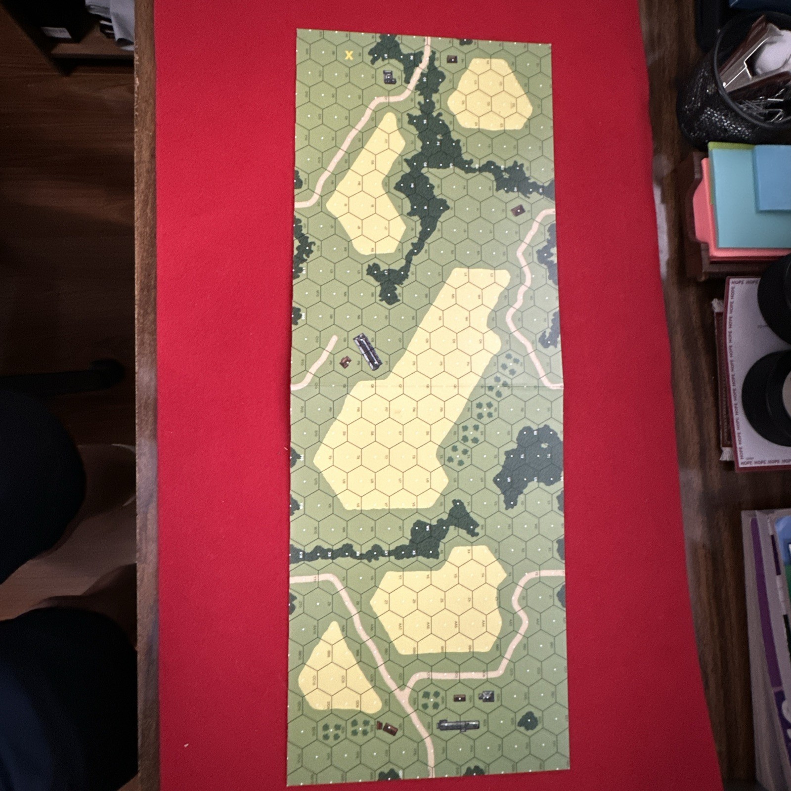 ASL/ Squad Leader Cardstock Map Board X, by MMP