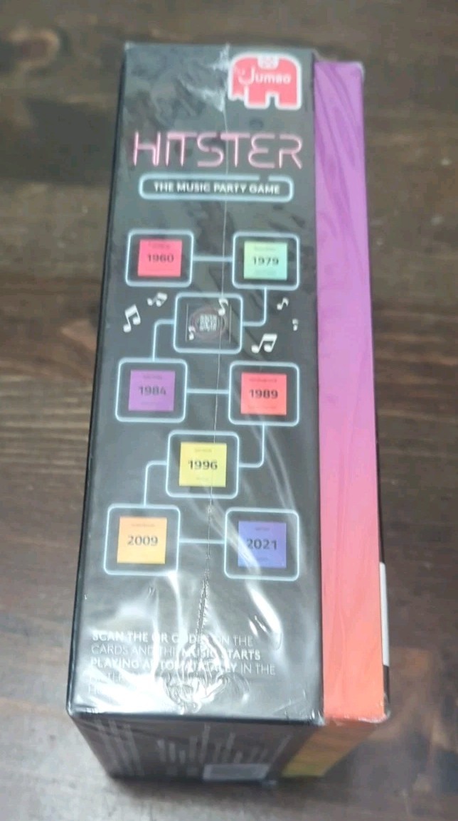 HITSTER The Music Party Song Game Decades of Amazing Hits NEW SEALED