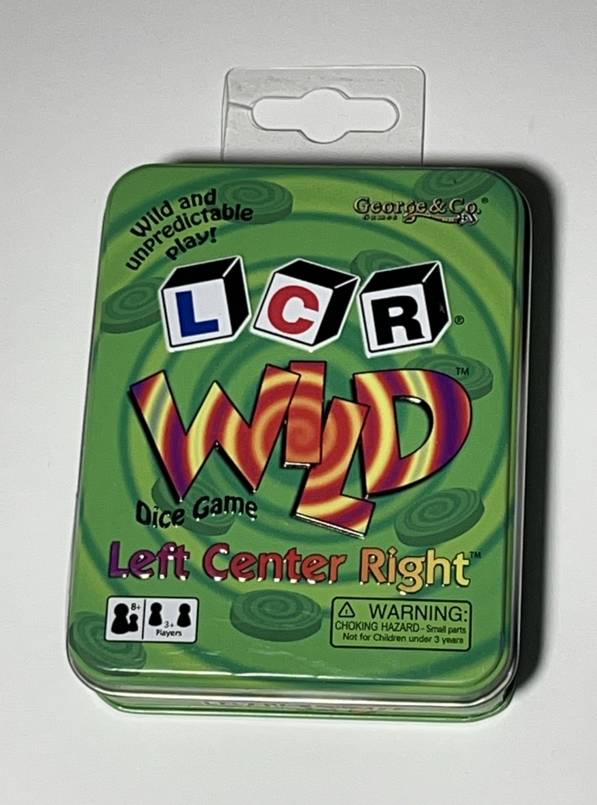 Left Center Right Wild LCR Dice Game – 2019 – Brand New