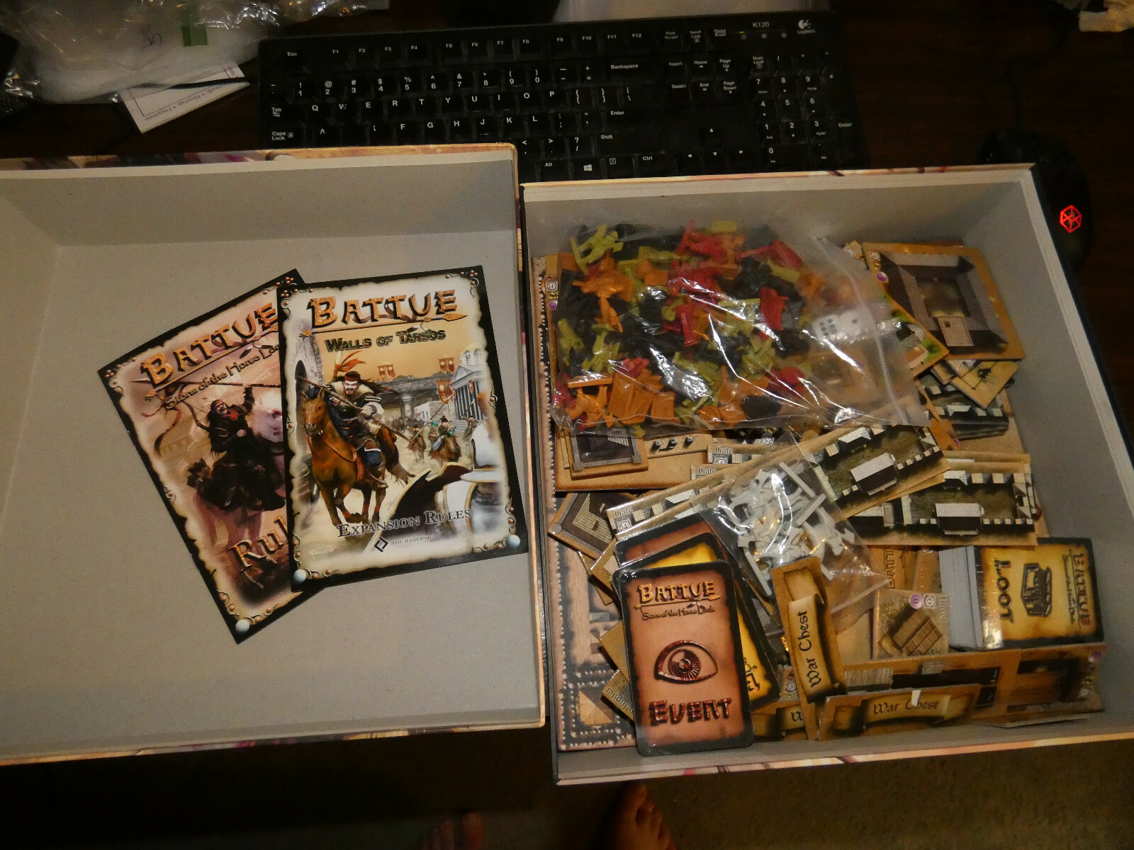 Red Juggernaut: Battue: Storm of the Horse Lords plus Walls of Tarsos: Complete