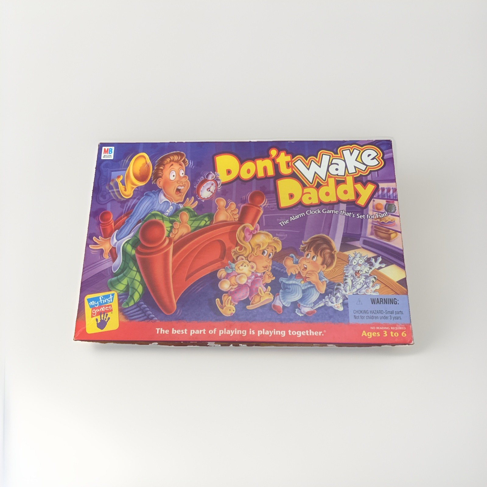 Don’t Wake Daddy Kid’s Board Game 2001 Milton Bradley See Description