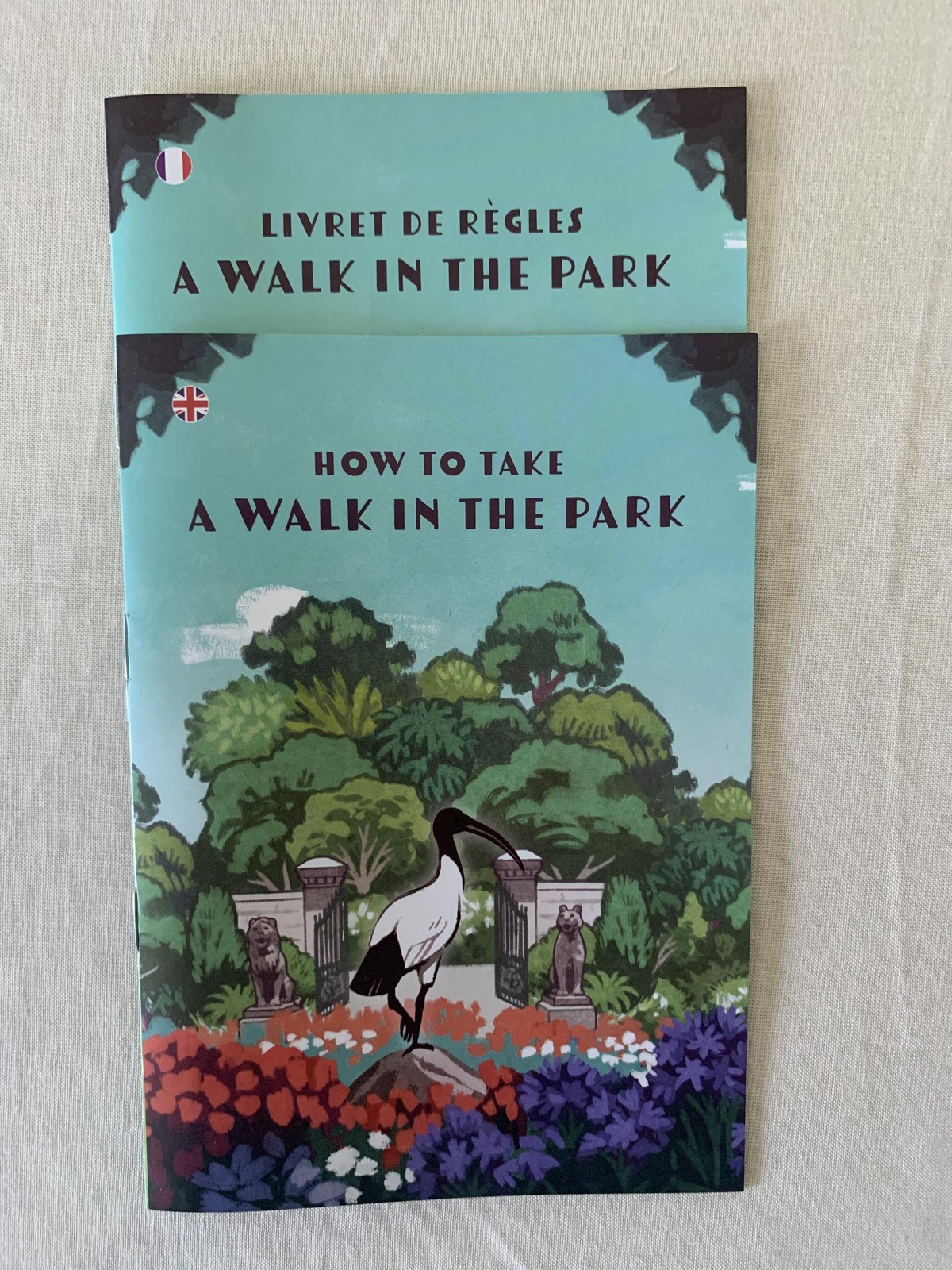 A Walk In The Park Grail Games Board Game 2021 Roll Write 1+ Players Ages 10+