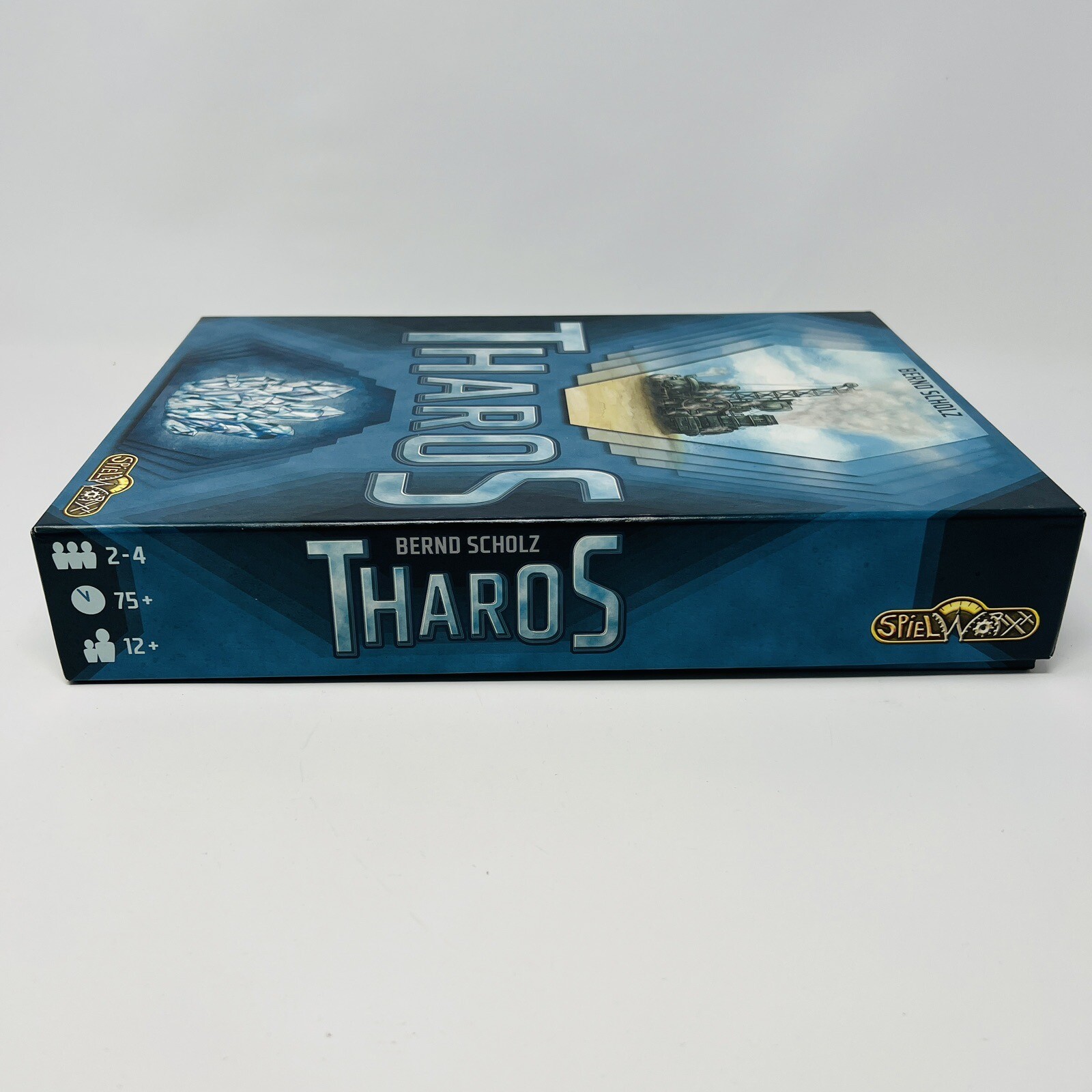 Tharos Board Game Spielworxx Bernd Scholz 2 to 4 Players Dice Bag Complete