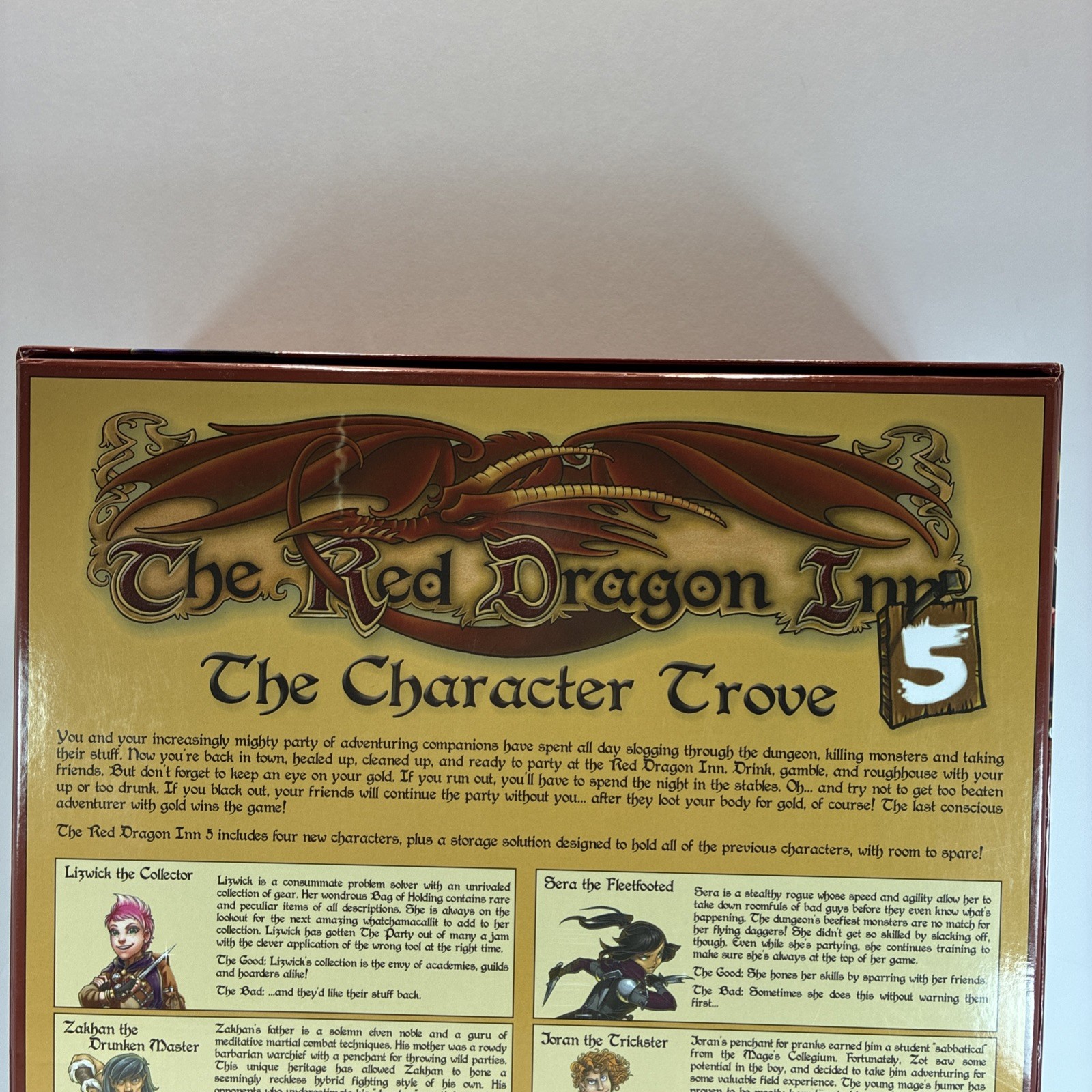 Red Dragon Inn 5 The Character Trove Sealed Decks and Pieces Complete