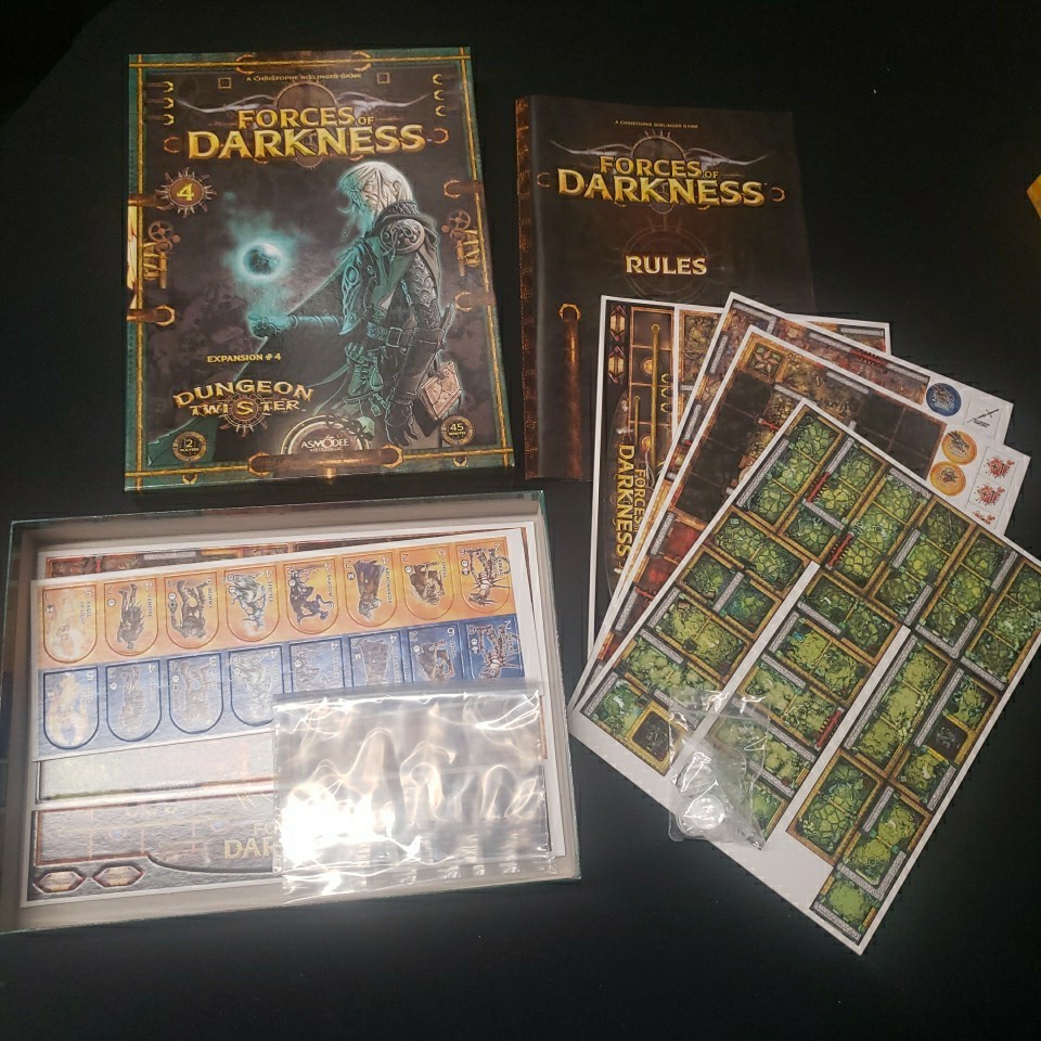 Dungeon Twister #4: Forces of Darkness (Board Game Expansion) Asmodee UNPLAYED
