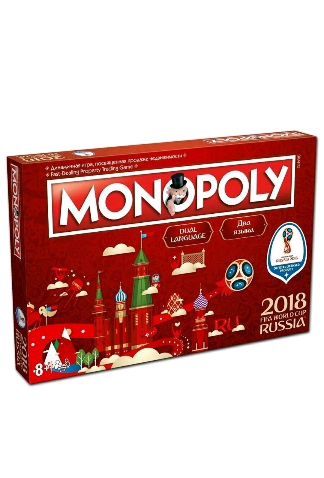 Monopoly Game Official FIFA 2018 Football/Soccer World Cup Russia Dual Language