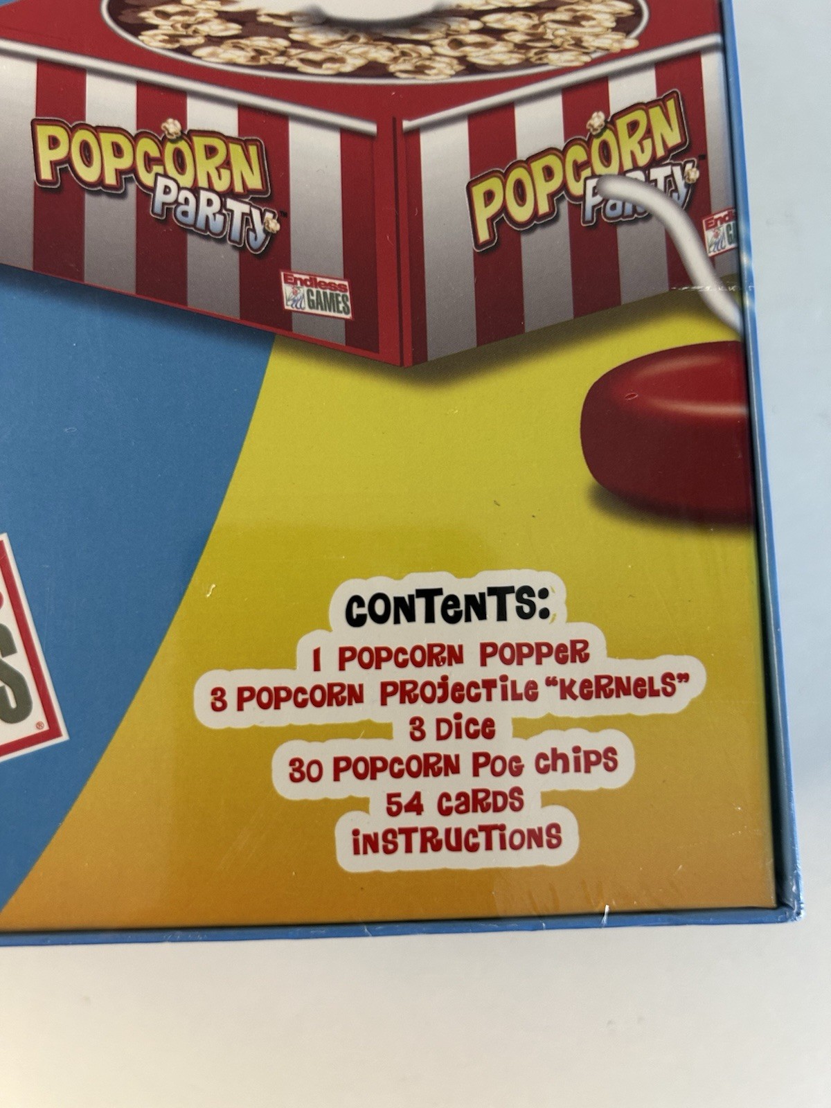 Popcorn Party Board Game Family Fun Complete Endless Games New Sealed
