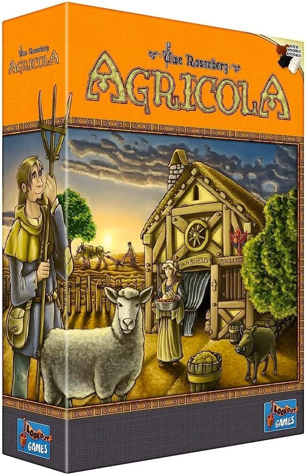 Agricola (Revised Edition) | Strategy Game | Farming Game for Adults and Teens