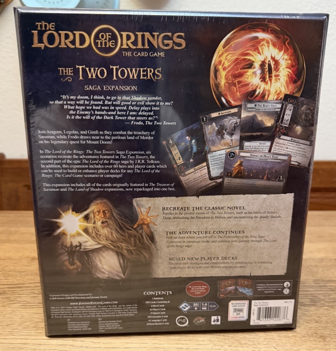 LOTR LCG The Two Towers Saga Expansion Lord of the Rings New Sealed