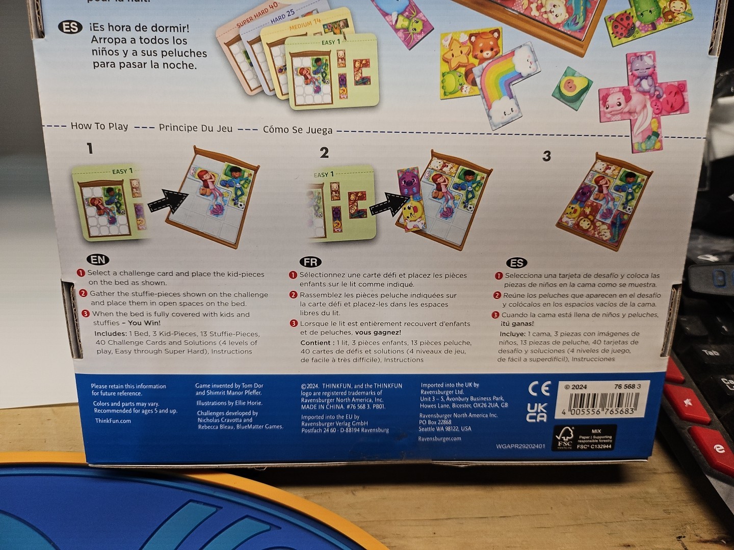 Stuffie Sleepover Logic Game: 40 Challenges for Kids 5+