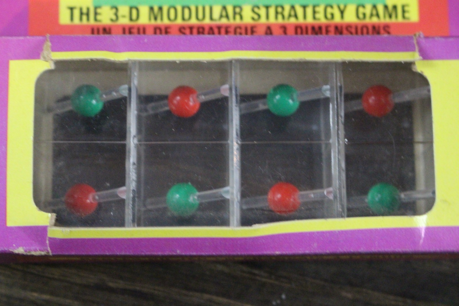 Vintage Game – Mini Cube Fusion – 3D – Modular Strategy Game – 1971 – Waddington