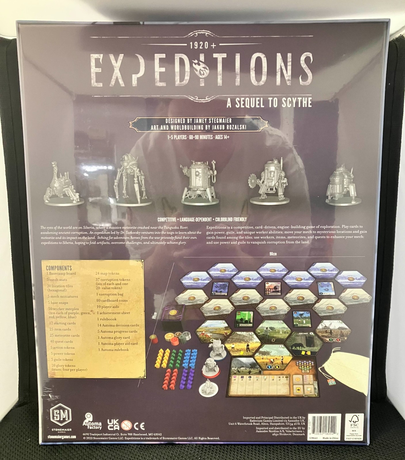 Expeditions Ironclad Edition Board Game by Stonemaier 2nd ED 761/9500 PoP