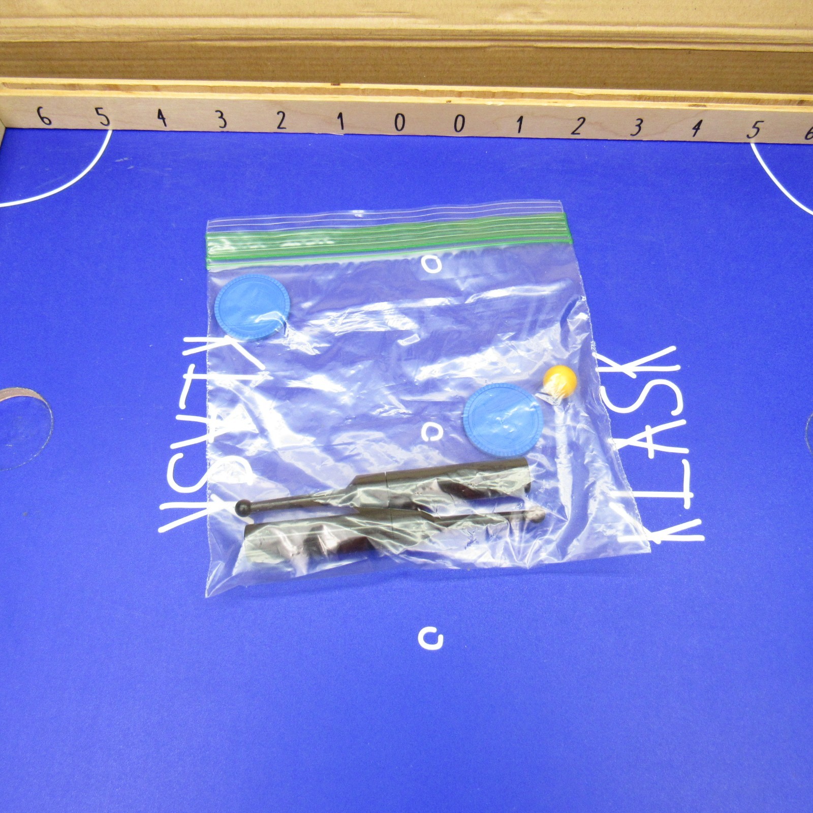KLASK Magnetic Battle Board Game Hockey Game – NOT COMPLETE