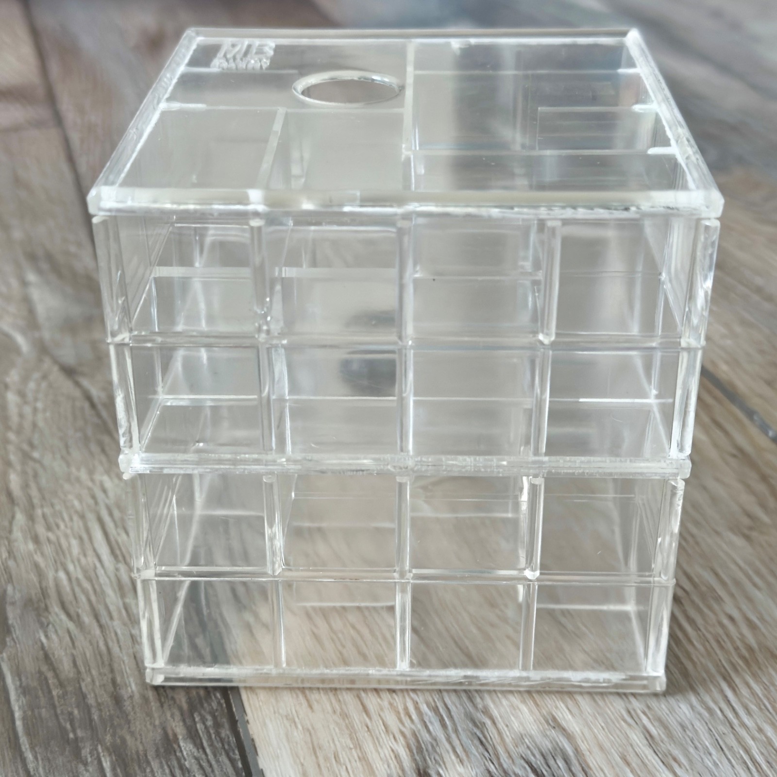 Vintage 1960 TRY IT Milton Bradley Toy Puzzle Cube Marble Game With Original Box