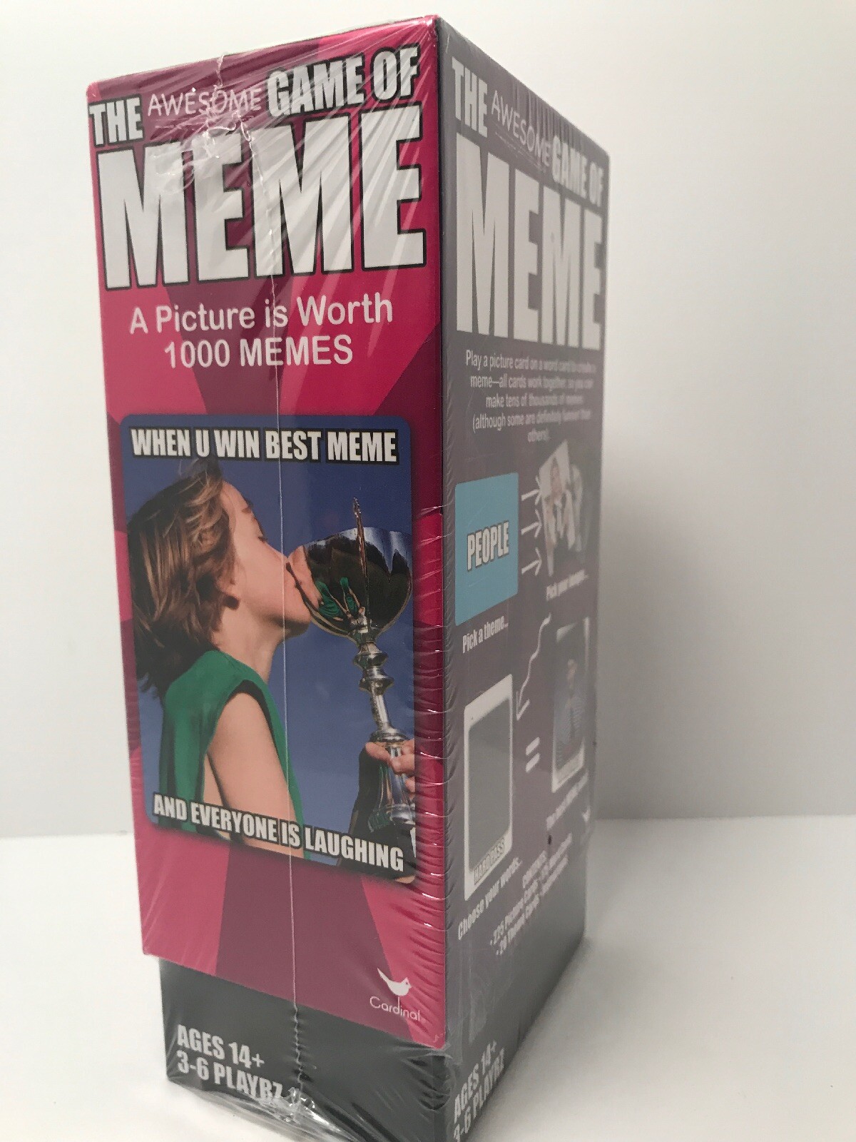 The Awesome Game of Meme Cards NEW Sealed Box Ages 14+ 3-6 Players