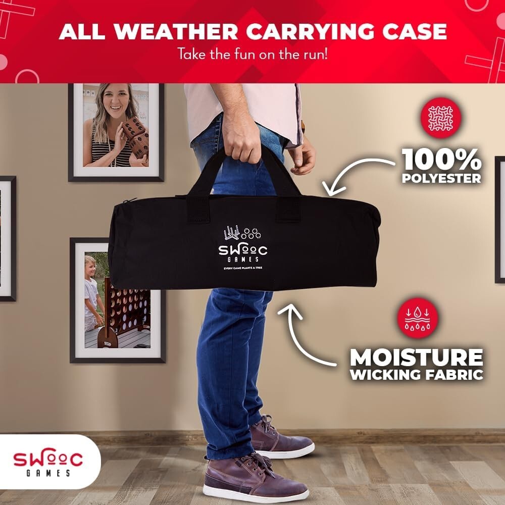 Games – All Weather – New Zealand Pine – Additional Games Included – for Adul…