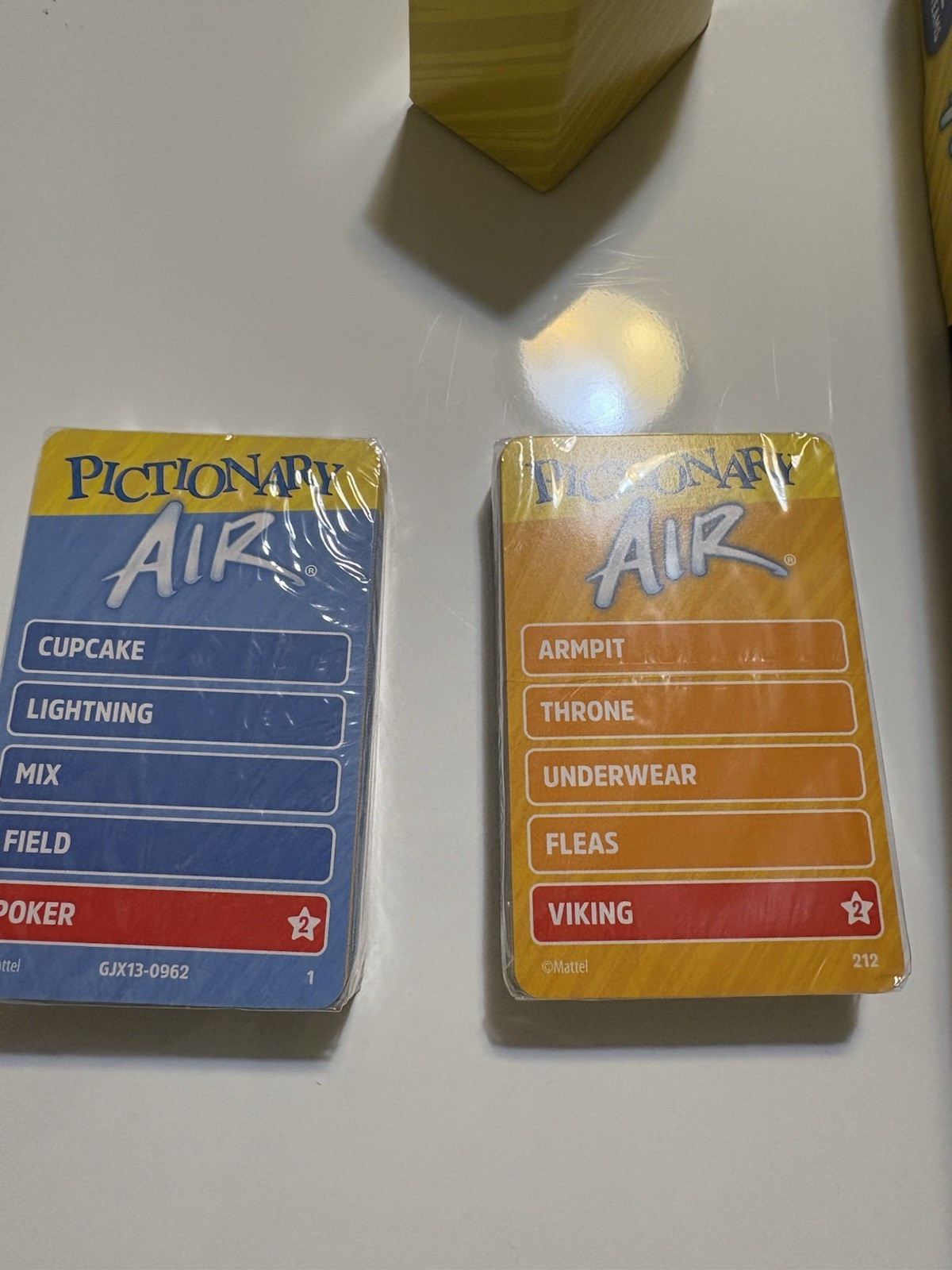 Pictionary Air Drawing Family Game with Light-up Pen and Clue Cards Smart Device