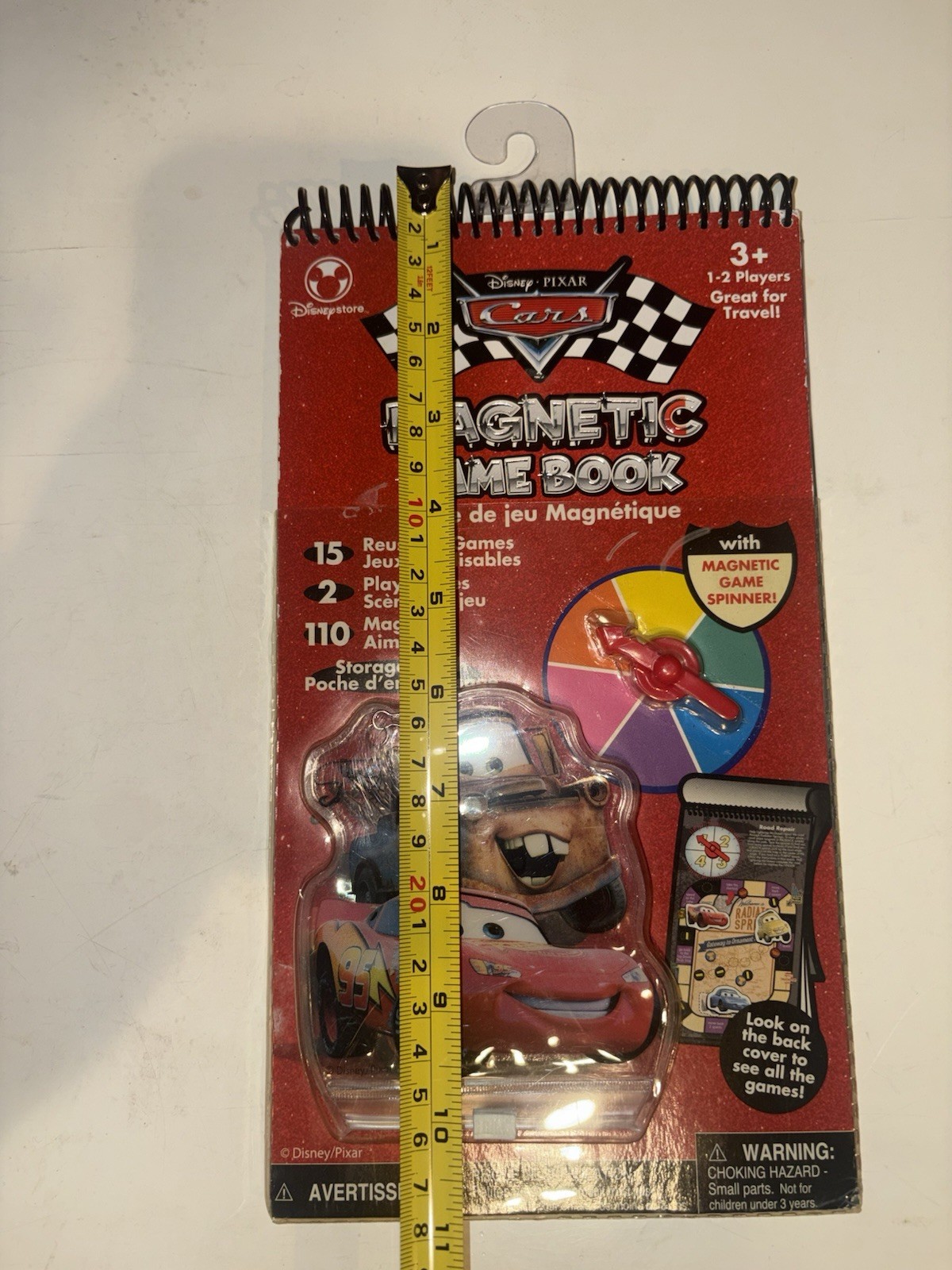 Disney Pixar Cars Magnetic Game Book – NEW