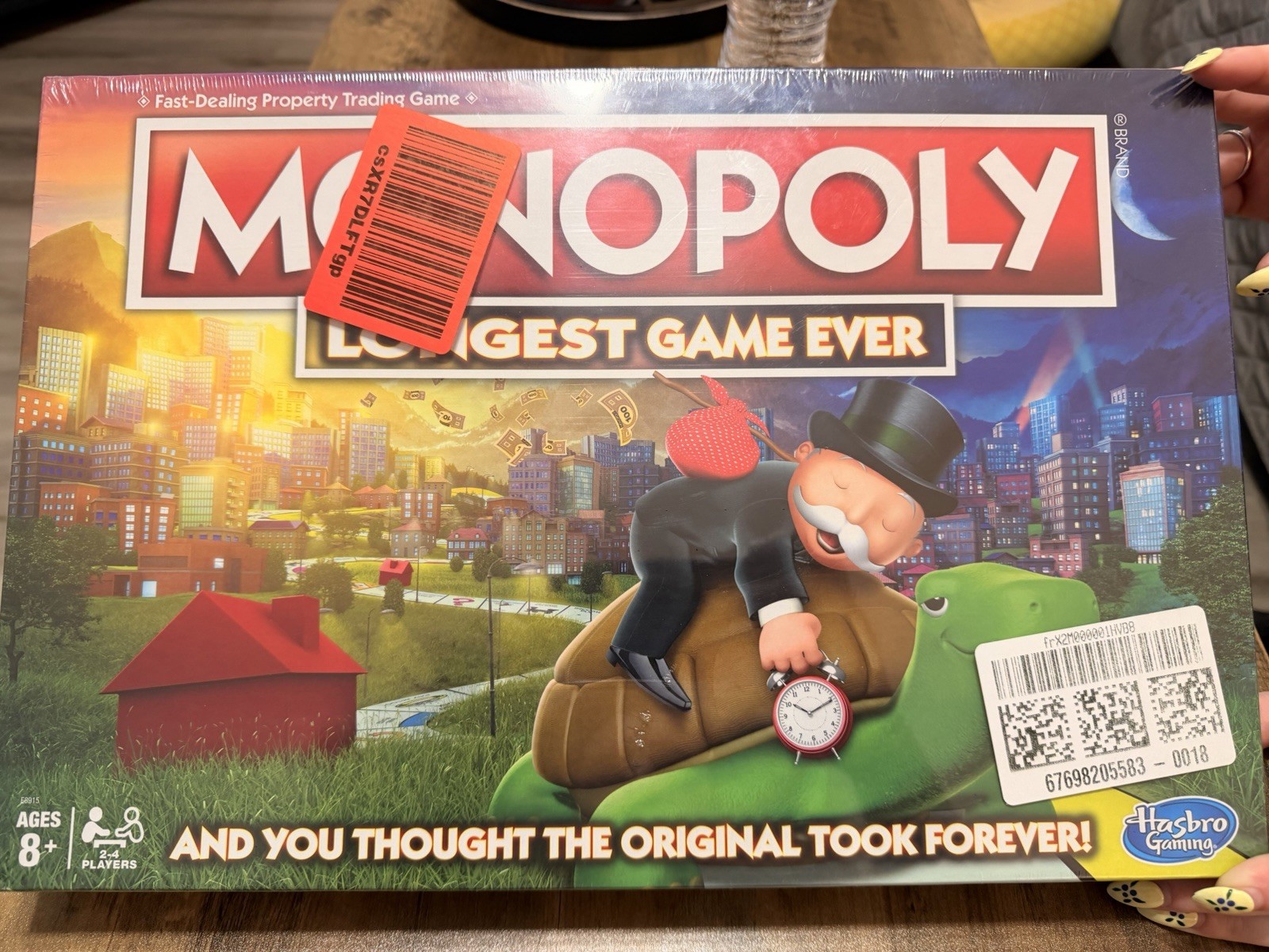 Monopoly – Longest Game Ever Edition Hasbro Retired Still Sealed New