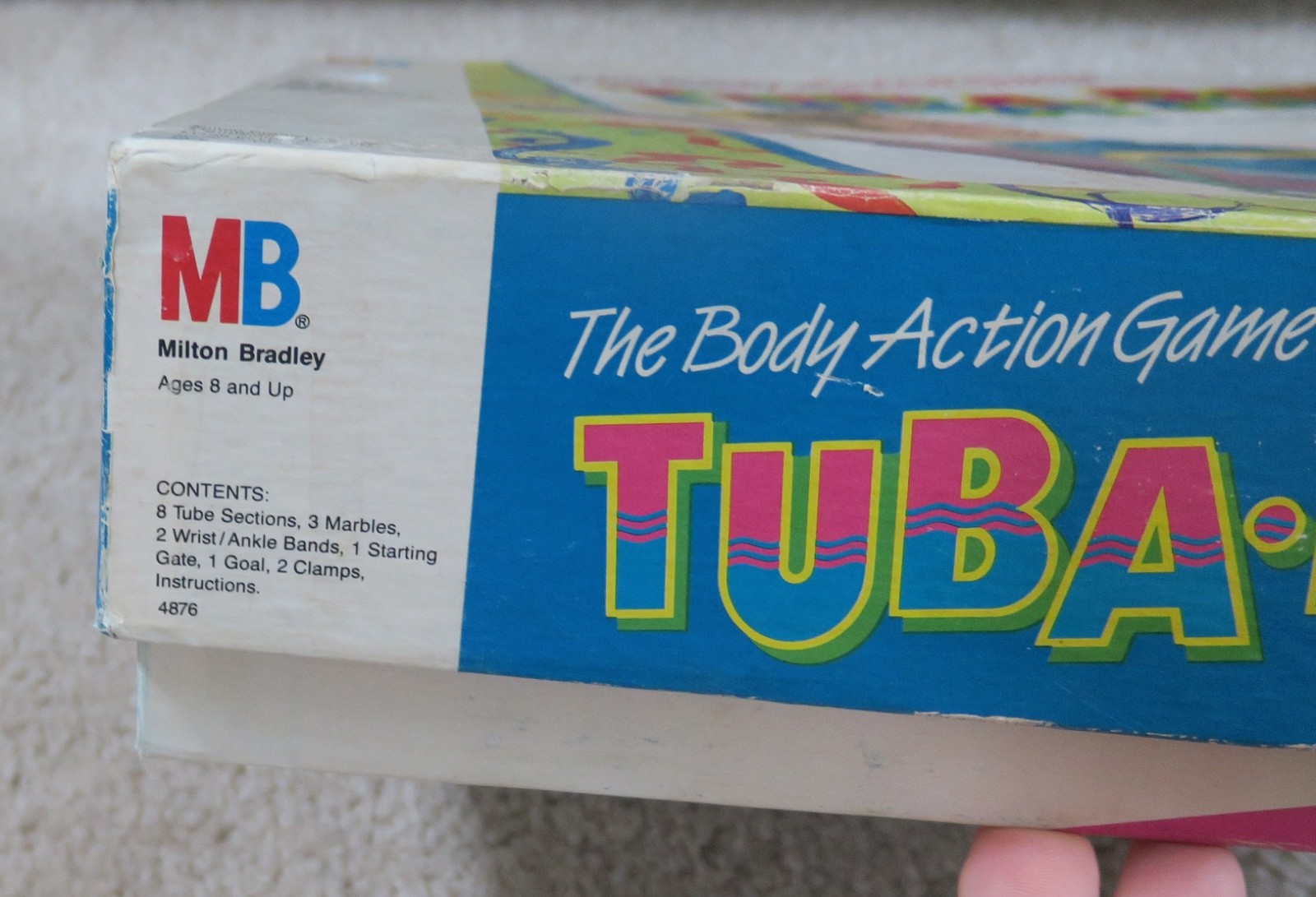 Tuba Ruba – The Body Action Game by Milton Bradley • 1987 • COMPLETE w/ box