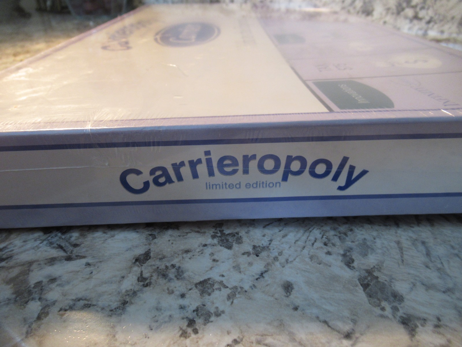 Carrieropoly Board Game Factory Sealed New Fun Advertising Limited Edition