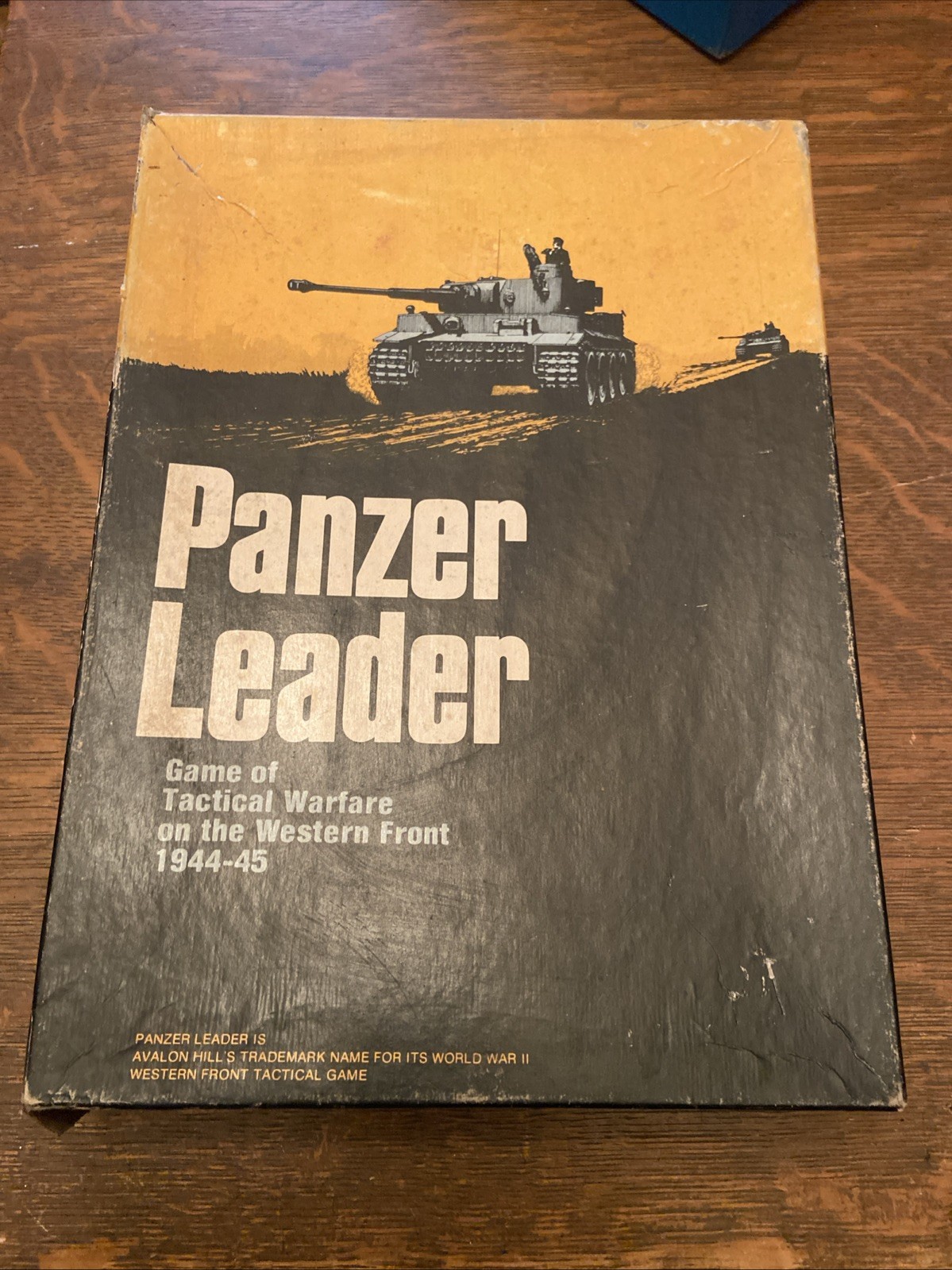 1974 PANZER LEADER BOARD GAME by AVALON HILL – Unpunched
