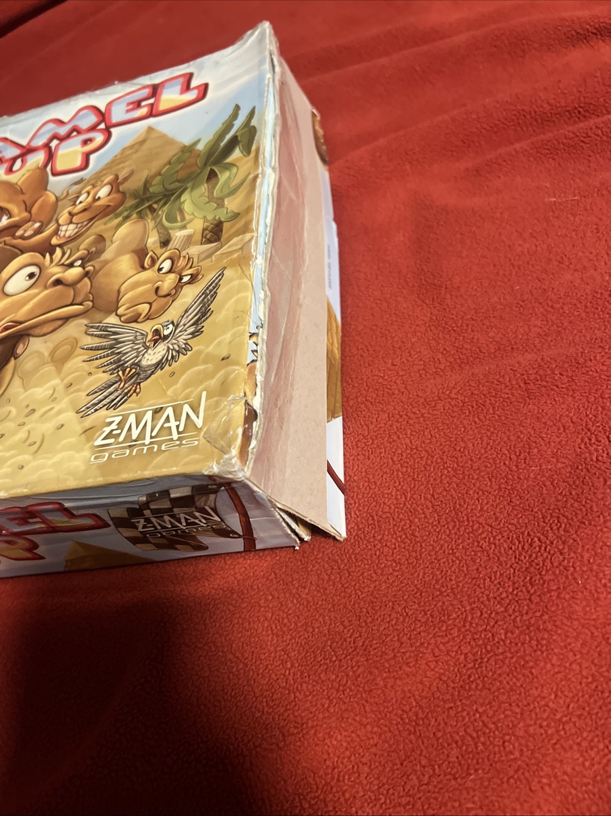CAMEL UP – Z Man Games – *Missing 1 Die* *Heavy Box Wear*