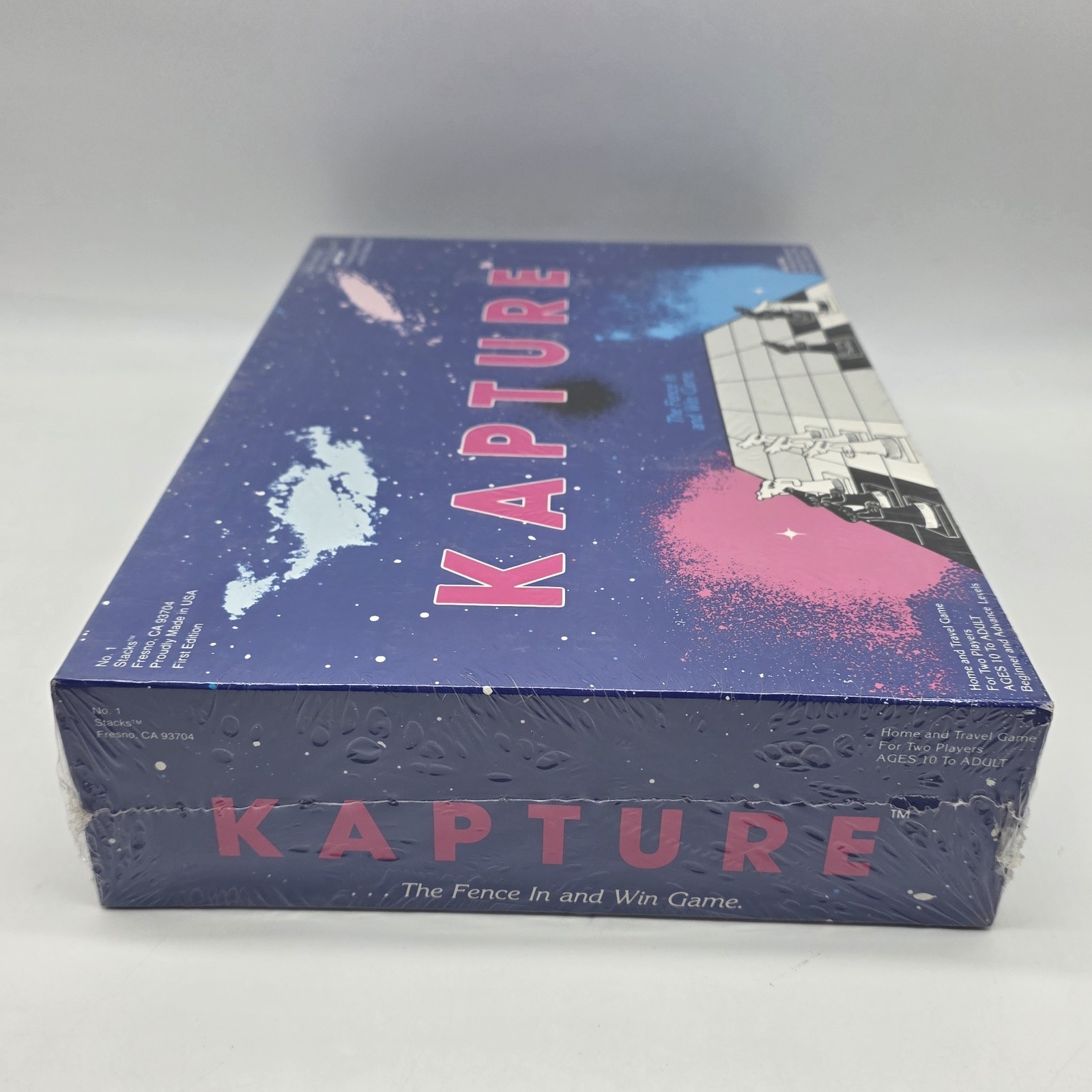 Kapture Board Game Fence In And Win Game First Edition Ages 10 To Adult Sealed