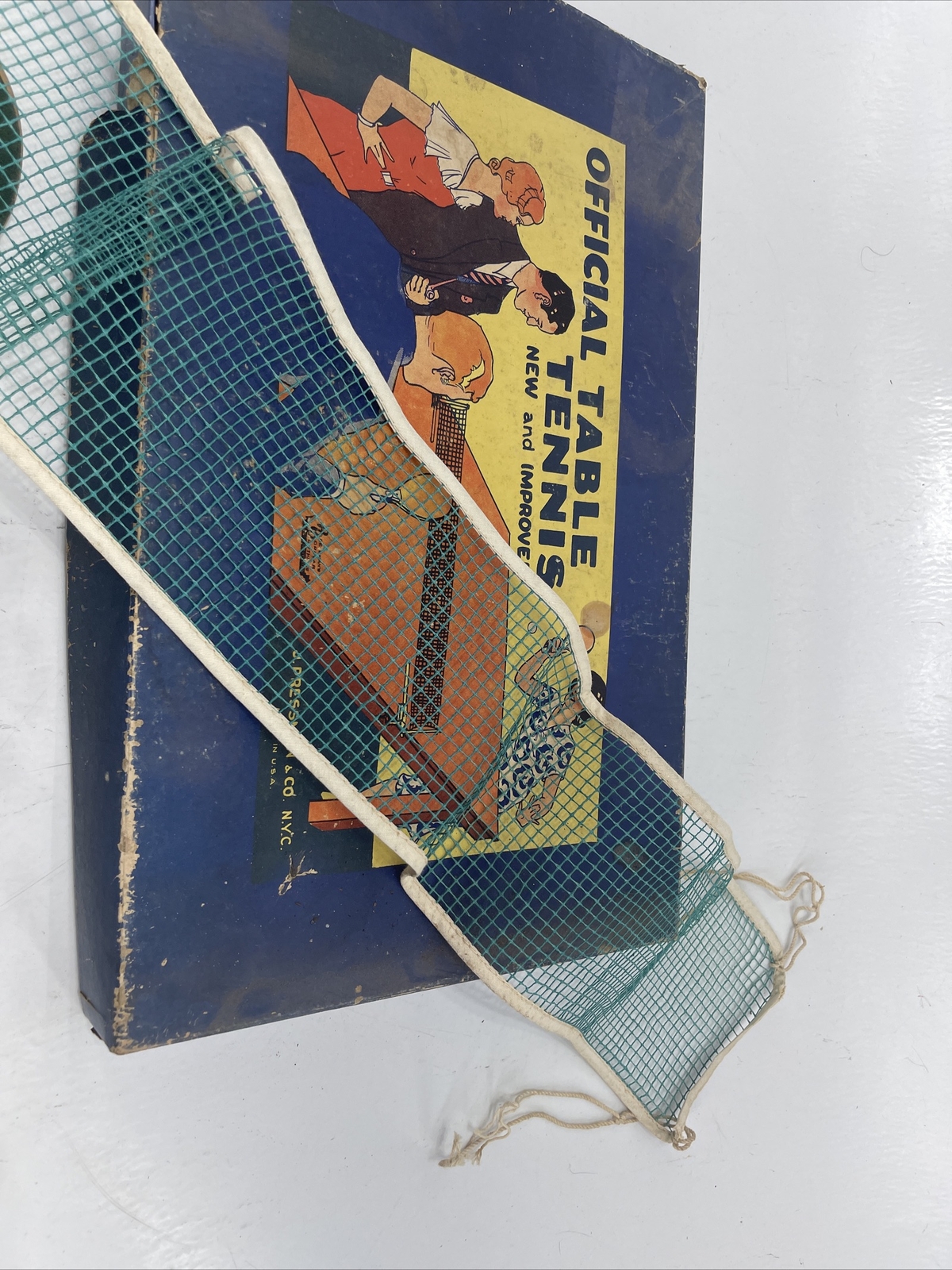 Vintage Table Tennis Game – J. Pressman Co.