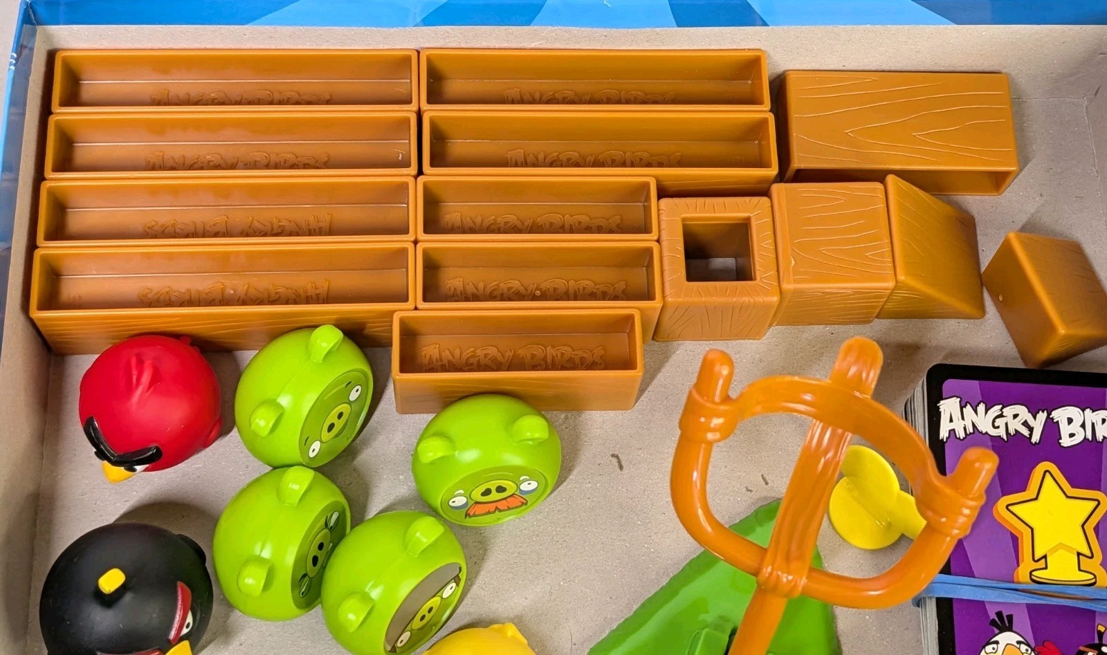 Angry Birds Knock On Wood 2010 Mattel Complete App Game