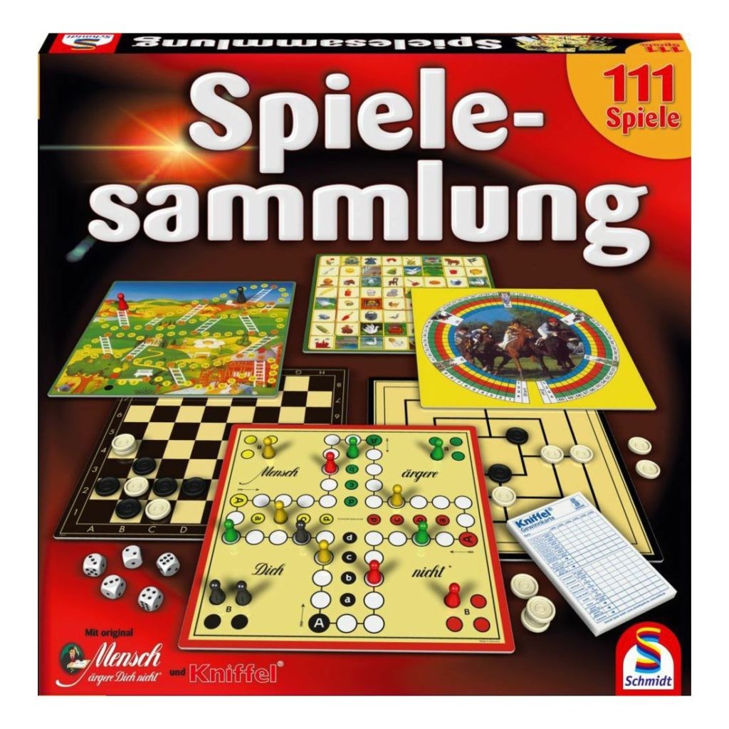 Collection of games Schmidt games with 111 games man do not trouble you! trick