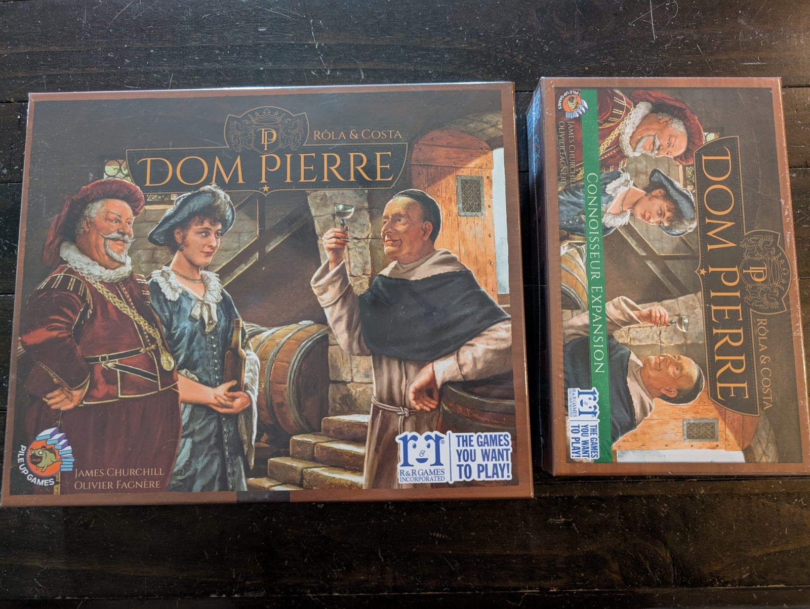 Dom Pierre Board Game with Connoisseur Expansion