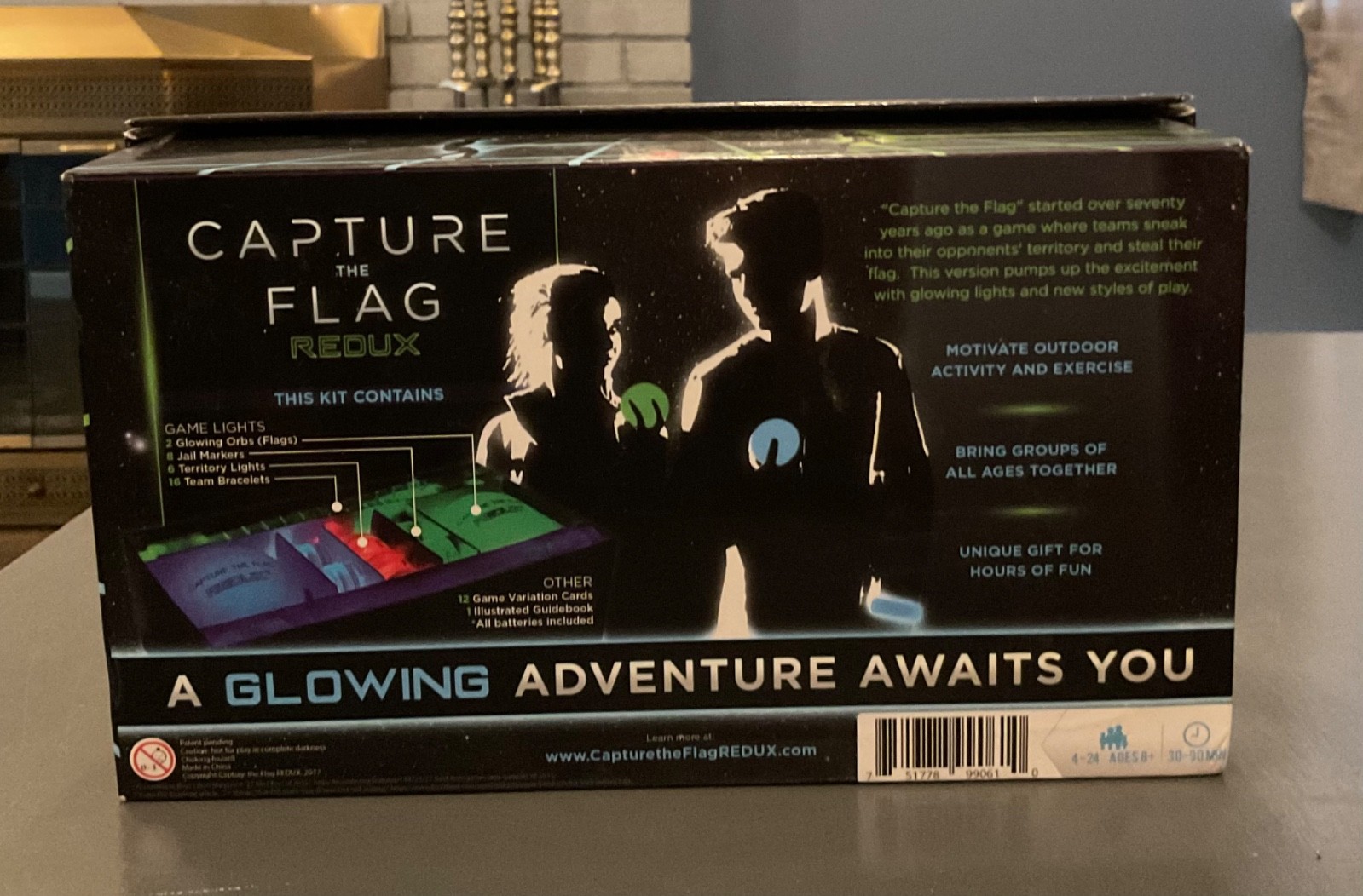 Capture the Flag Redux The Classic Outdoor Game Show Glows NEW