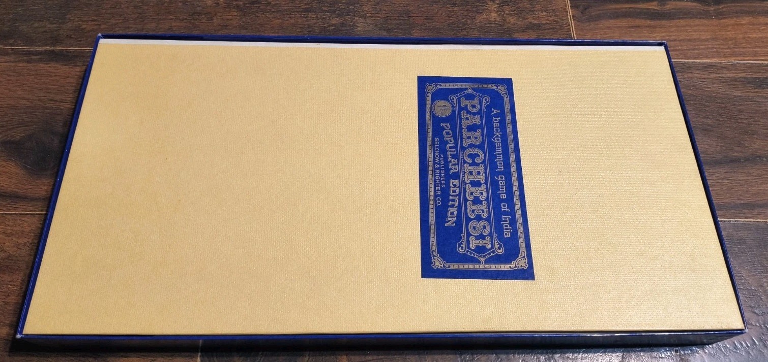 Vintage 1964 Parcheesi Board Game Gold Seal Edition Complete