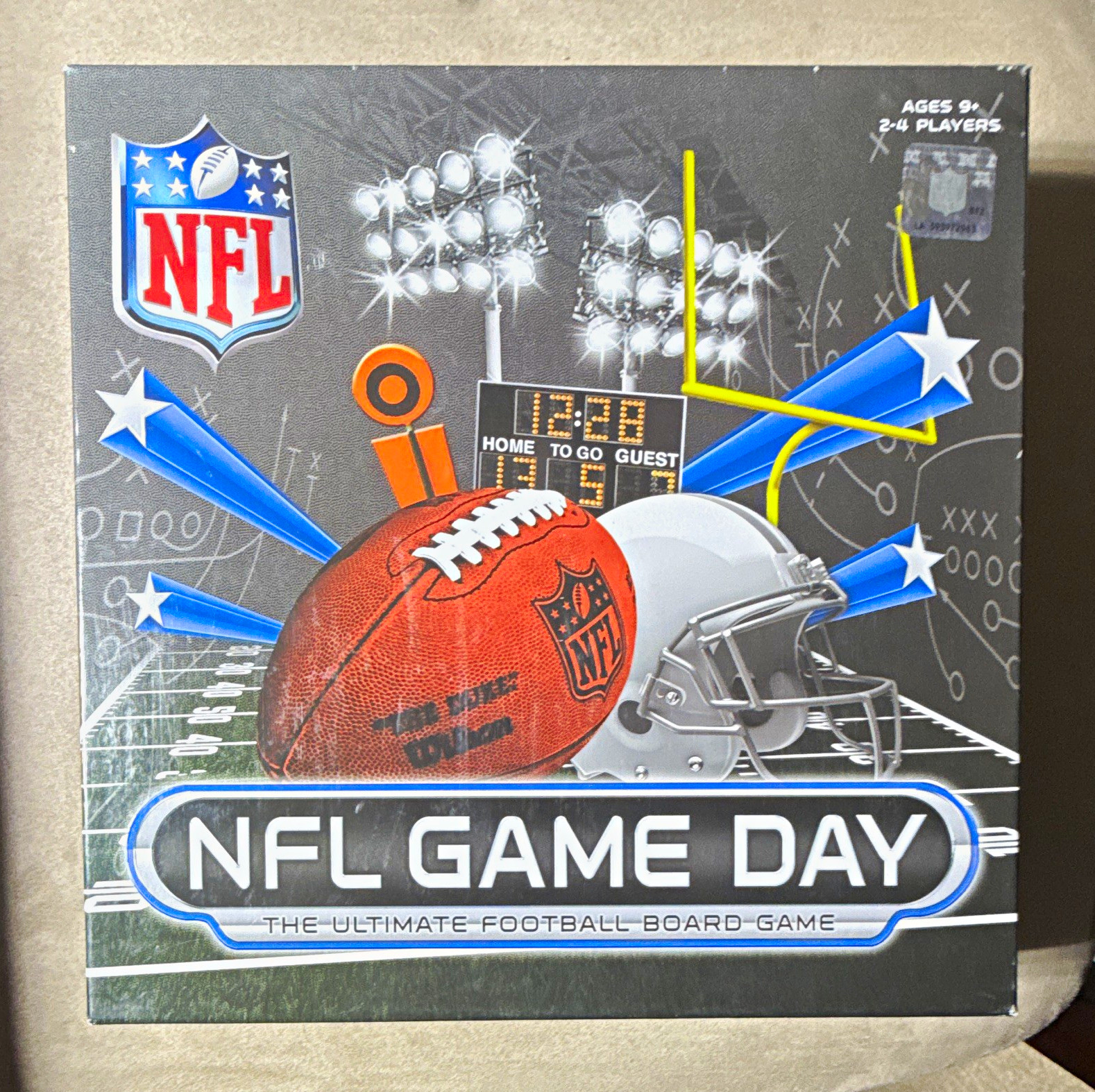 NFL NFL Game Day Football Board Game All 32 Teams, 2-4 Players, Ages 9+
