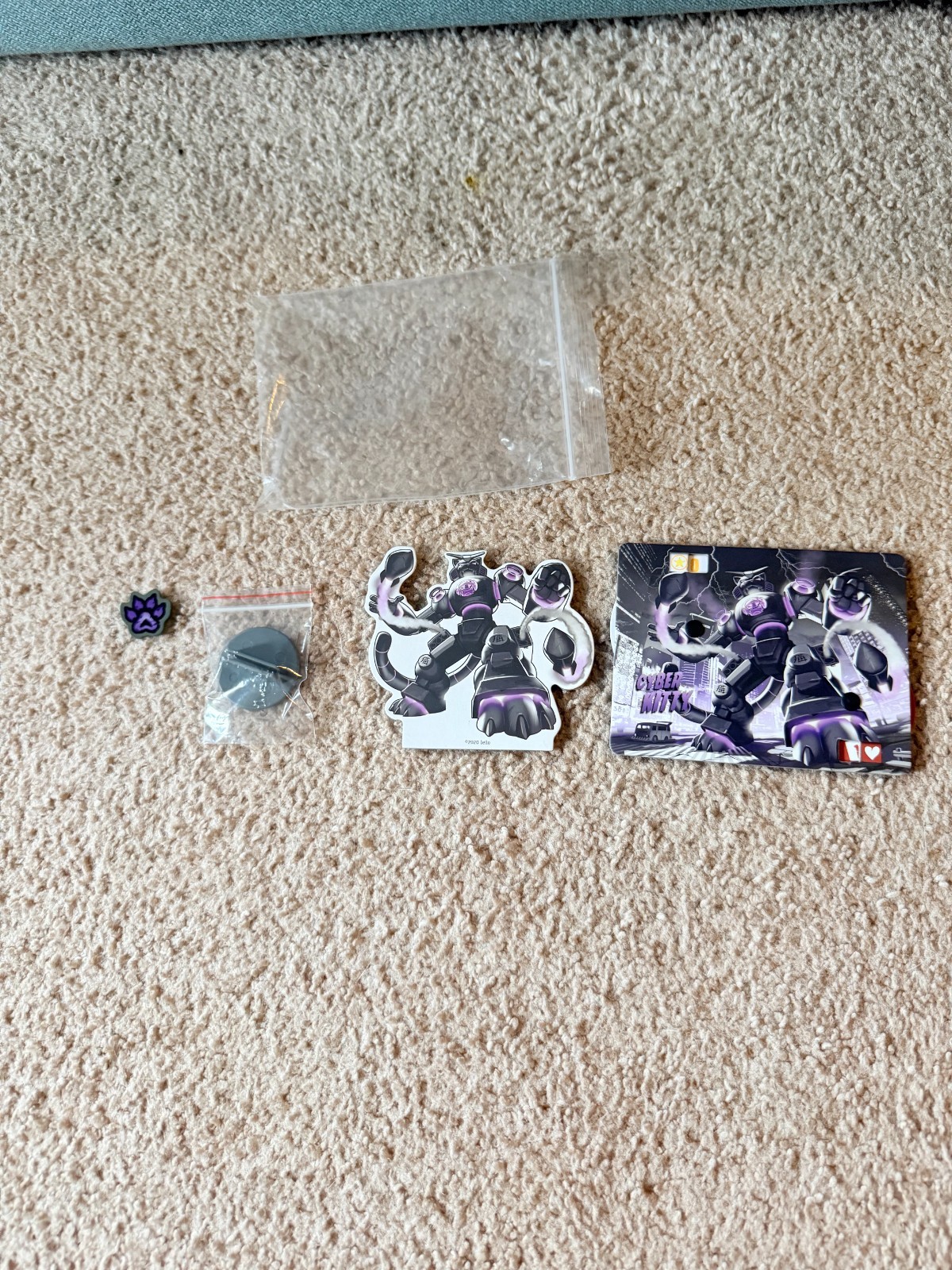 IELLO King of Tokyo New York CYBER KITTY DARK Promo Monster Rare New CCGHous BAA