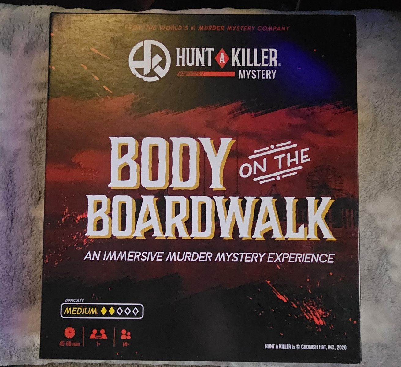 Hunt A Killer Body on the Boardwalk Murder Mystery Game Complete 1+ Players 14+